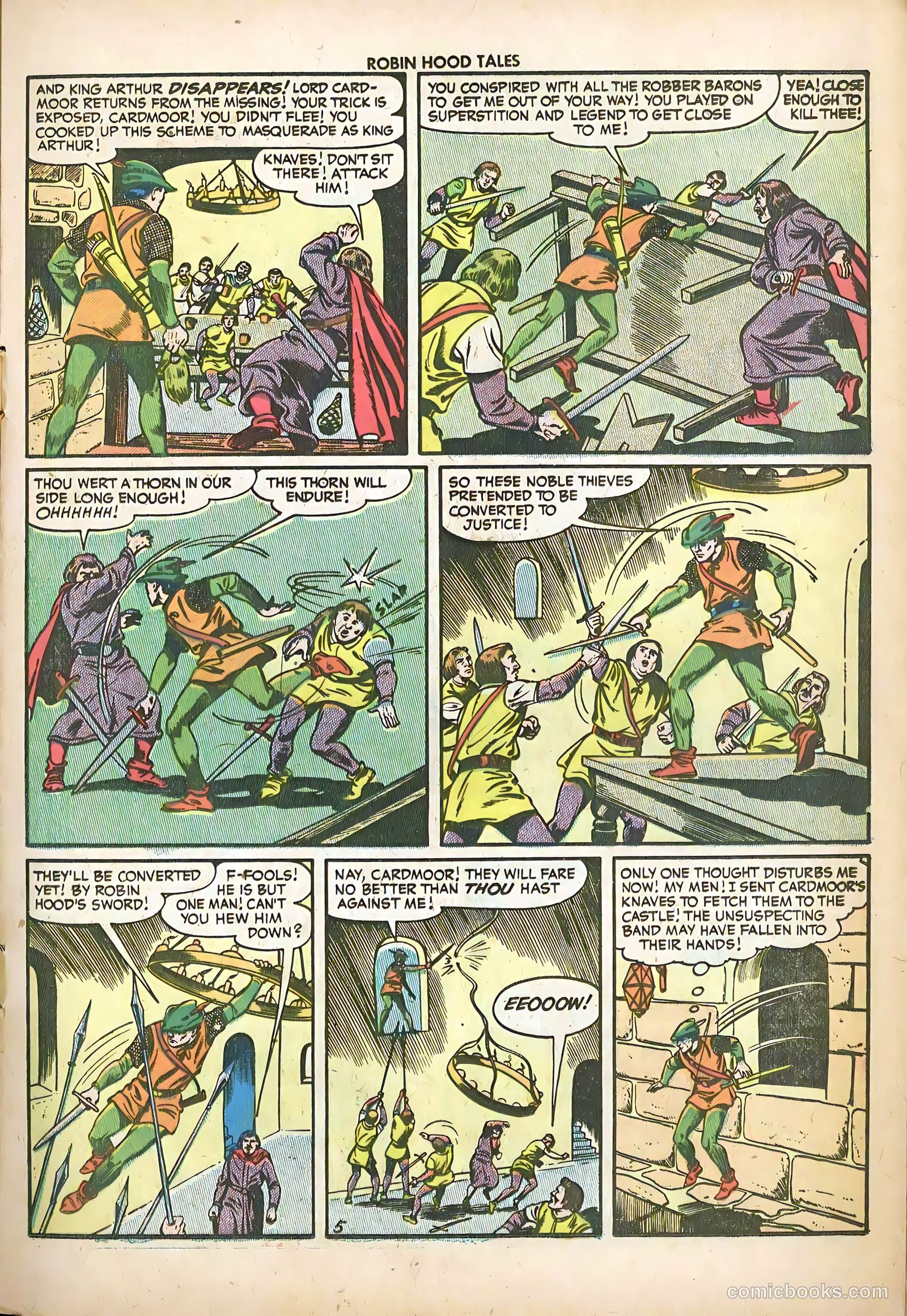 Robin Hood Tales #5 (1956) — page 17 of 36