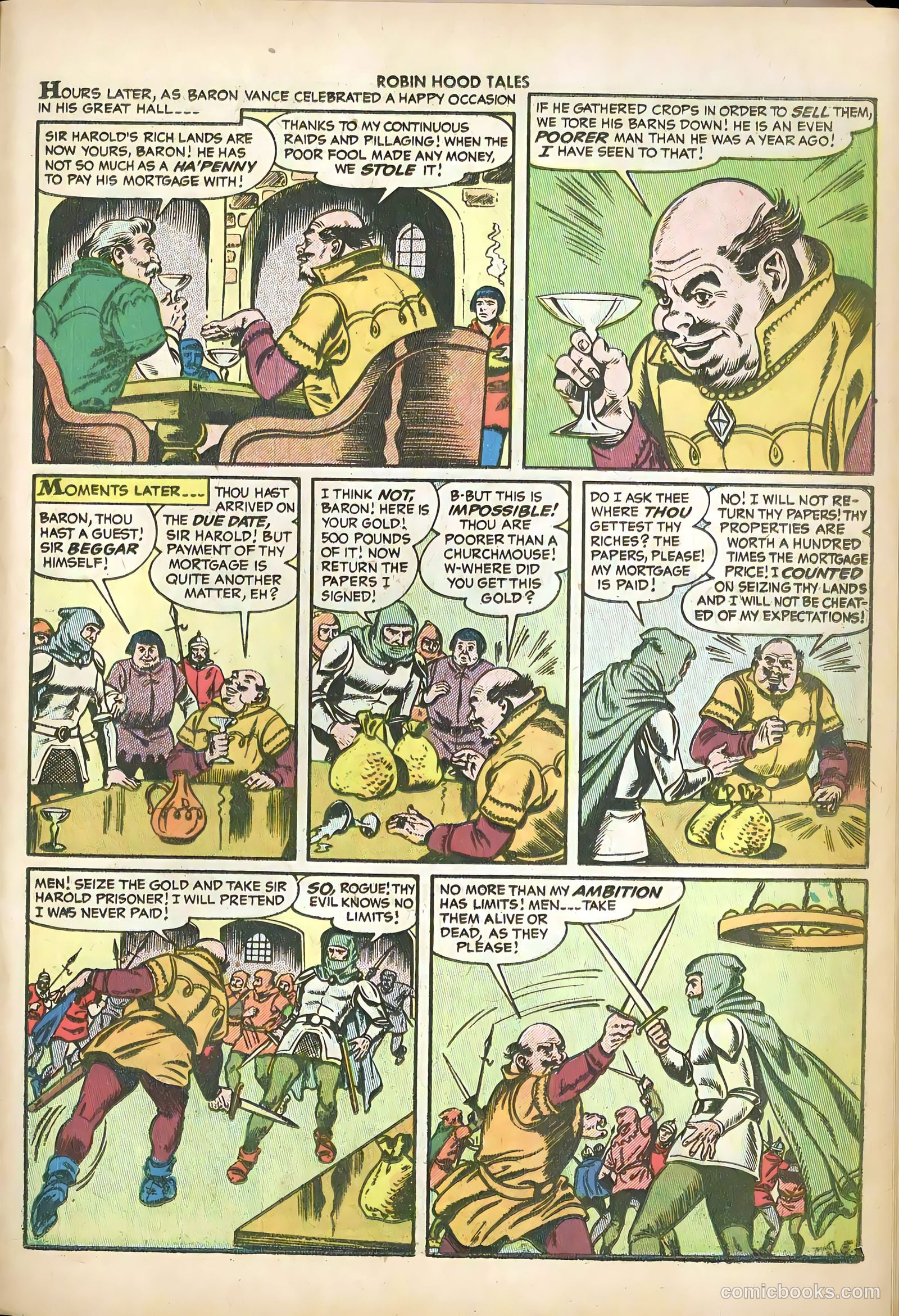 Robin Hood Tales #5 (1956) — page 23 of 36