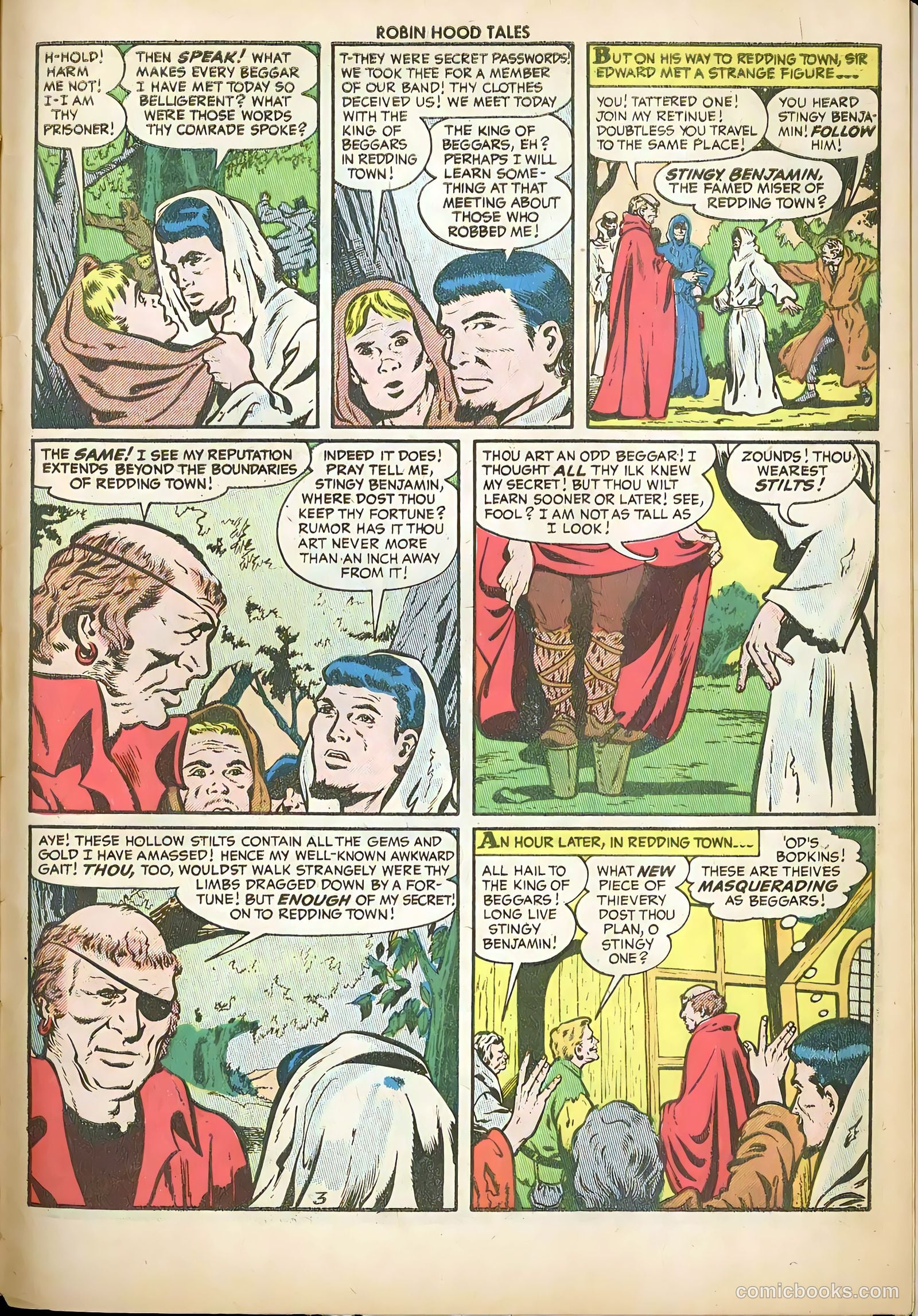 Robin Hood Tales #5 (1956) — page 31 of 36
