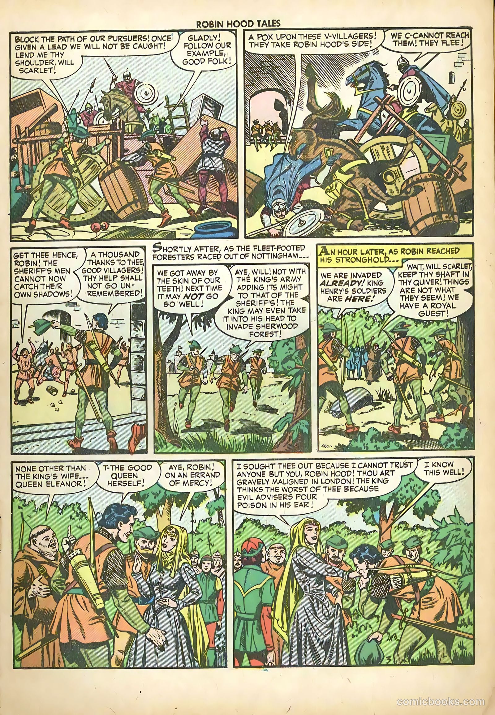 Robin Hood Tales #5 (1956) — page 5 of 36