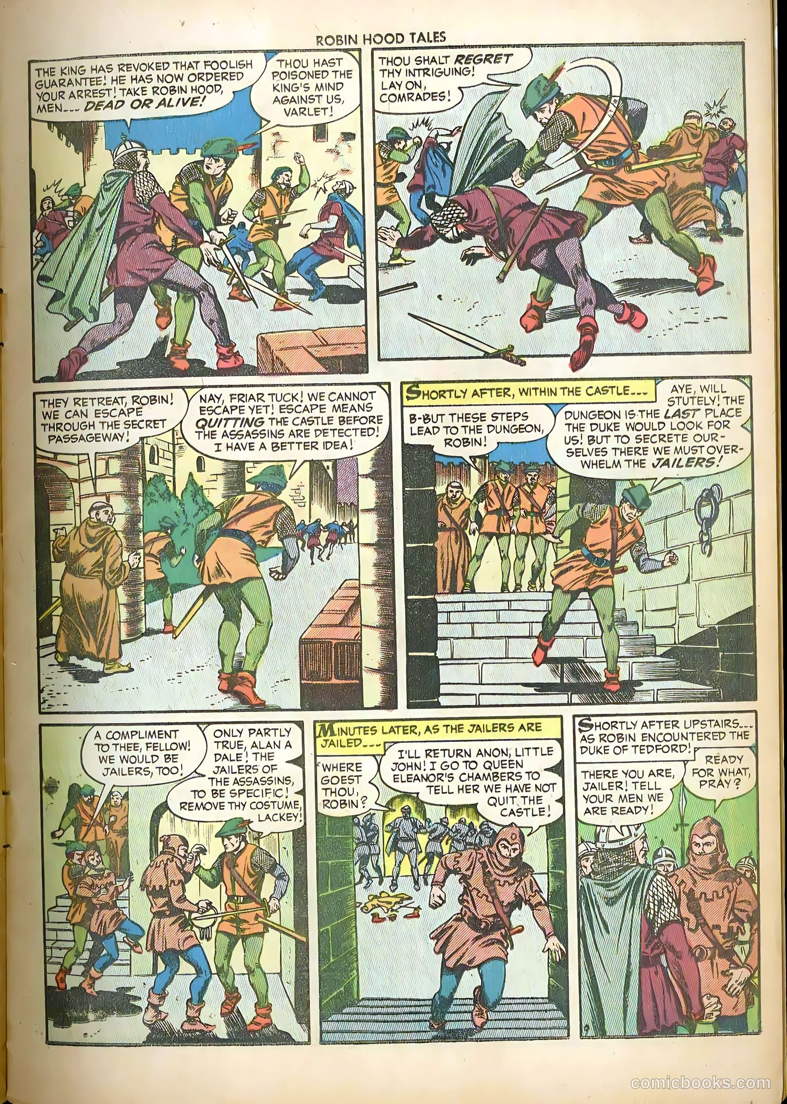 Robin Hood Tales #5 (1956) — page 11 of 36