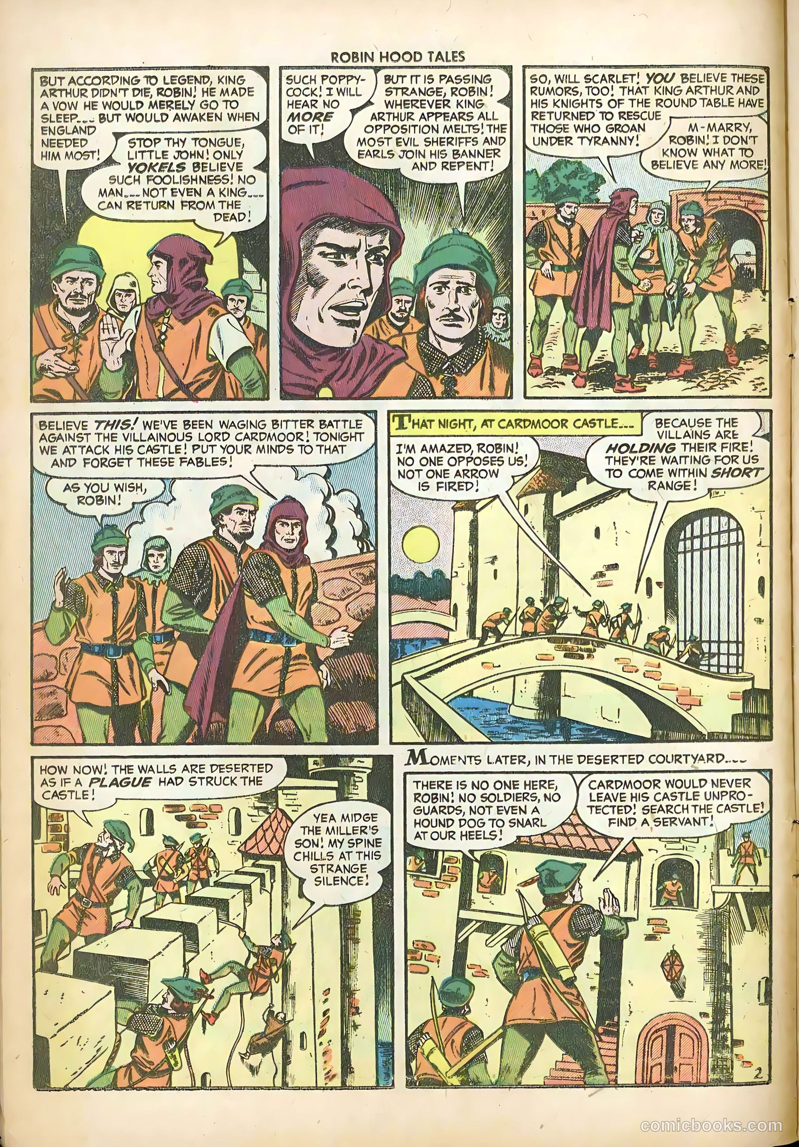 Robin Hood Tales #5 (1956) — page 14 of 36