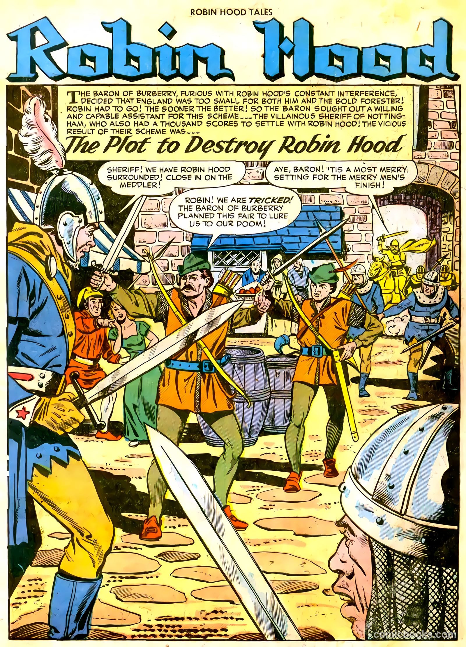 Robin Hood Tales #6 (1956) — page 3 of 36