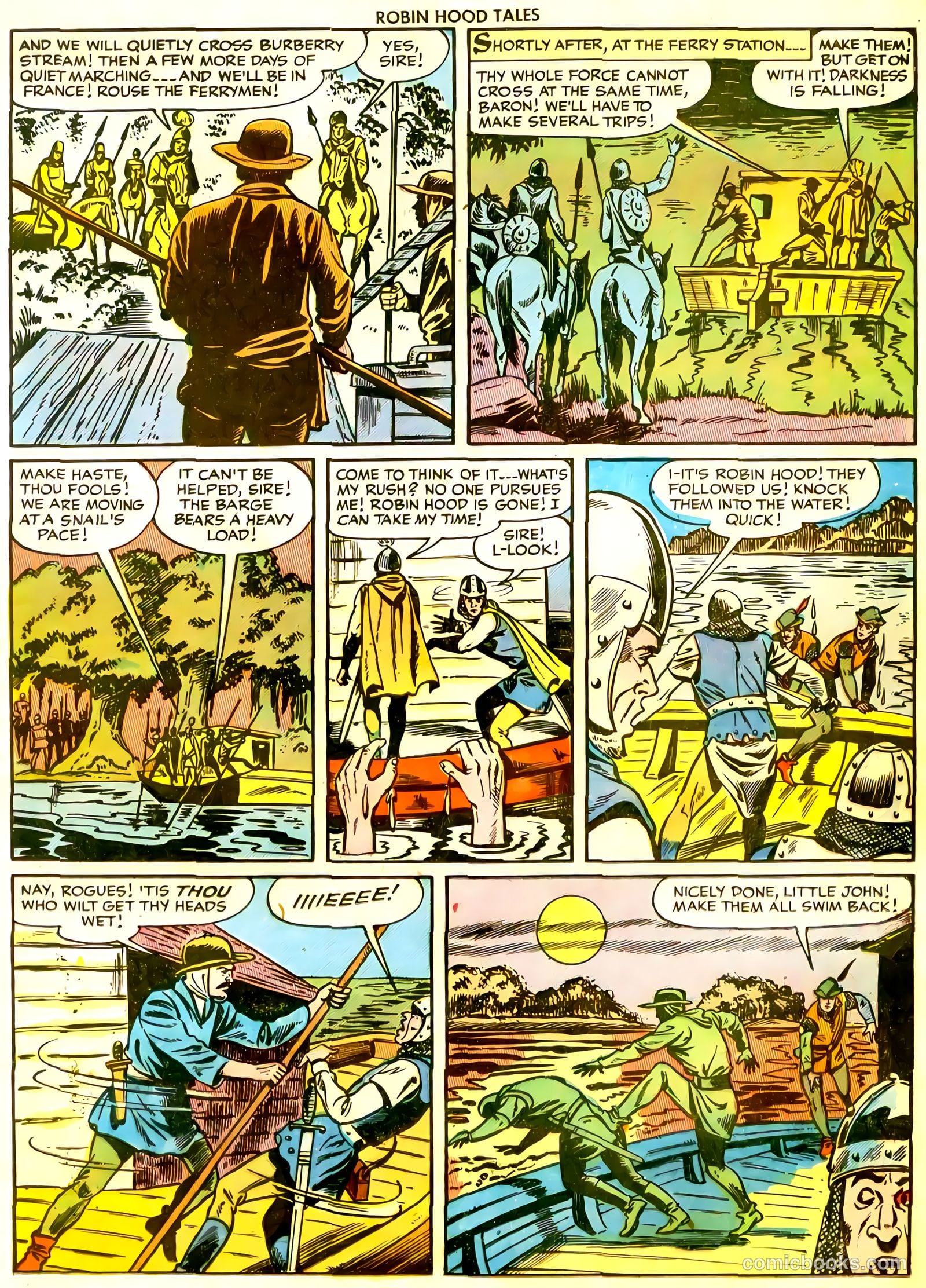 Robin Hood Tales #6 (1956) — page 11 of 36