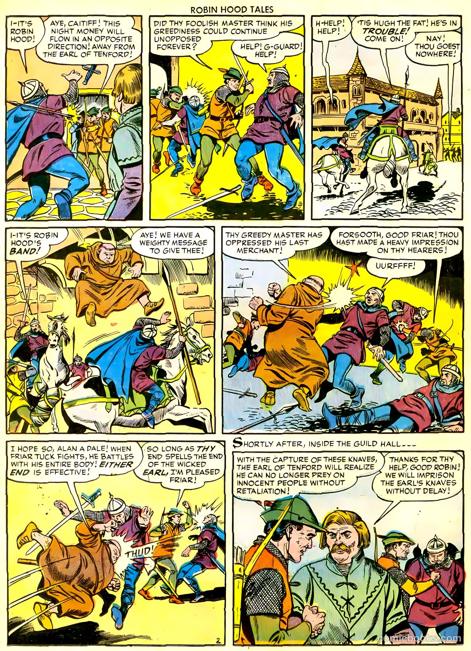Robin Hood Tales #6 (1956) — page 14 of 36