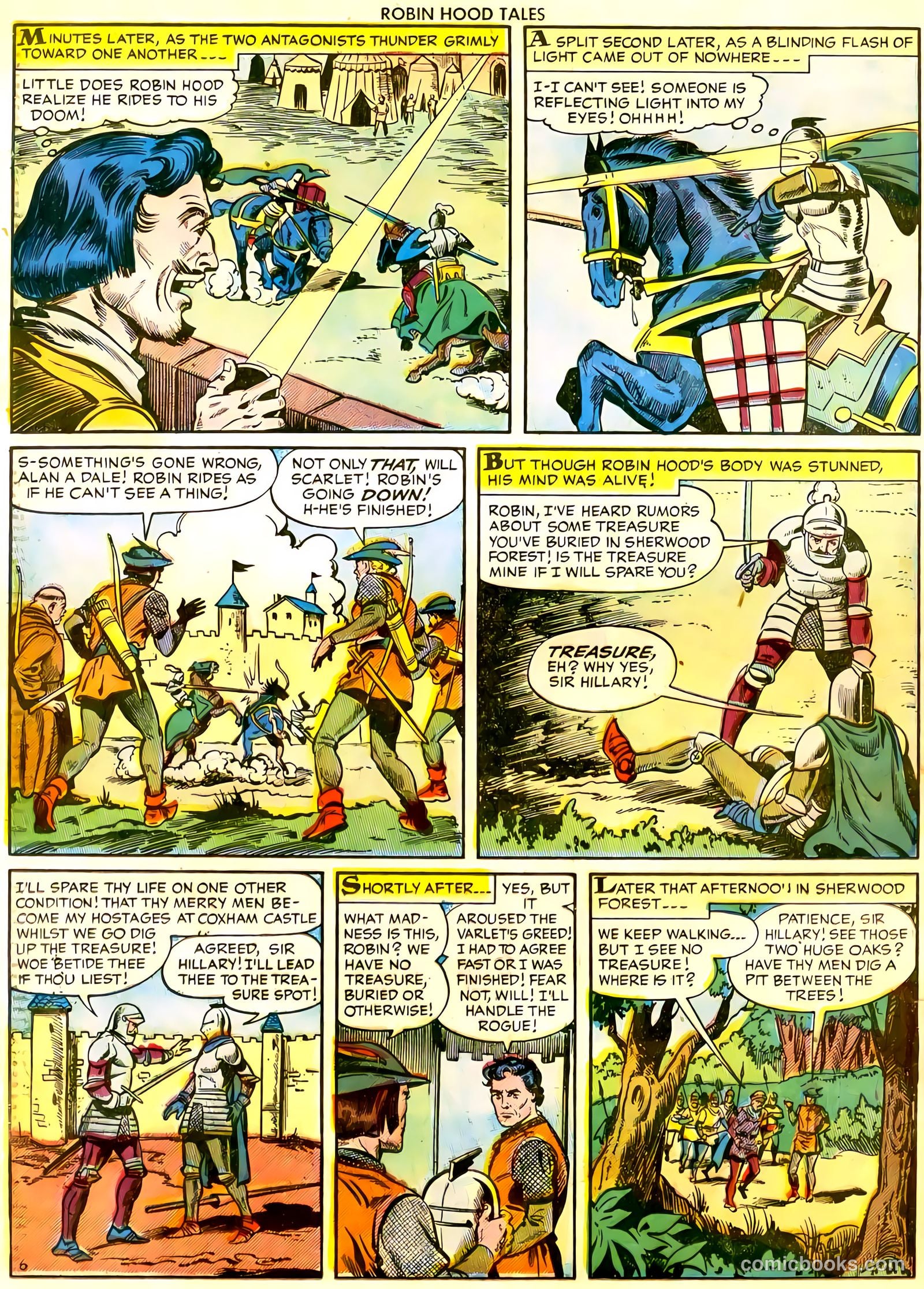 Robin Hood Tales #6 (1956) — page 24 of 36