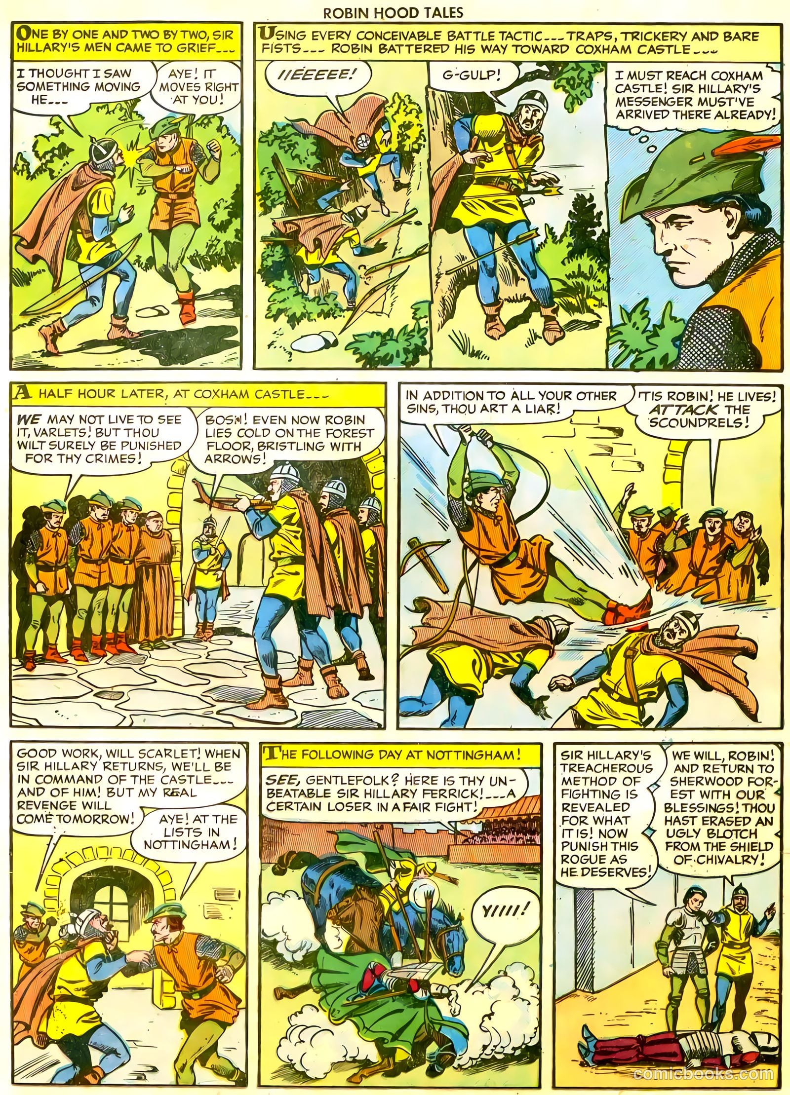 Robin Hood Tales #6 (1956) — page 26 of 36