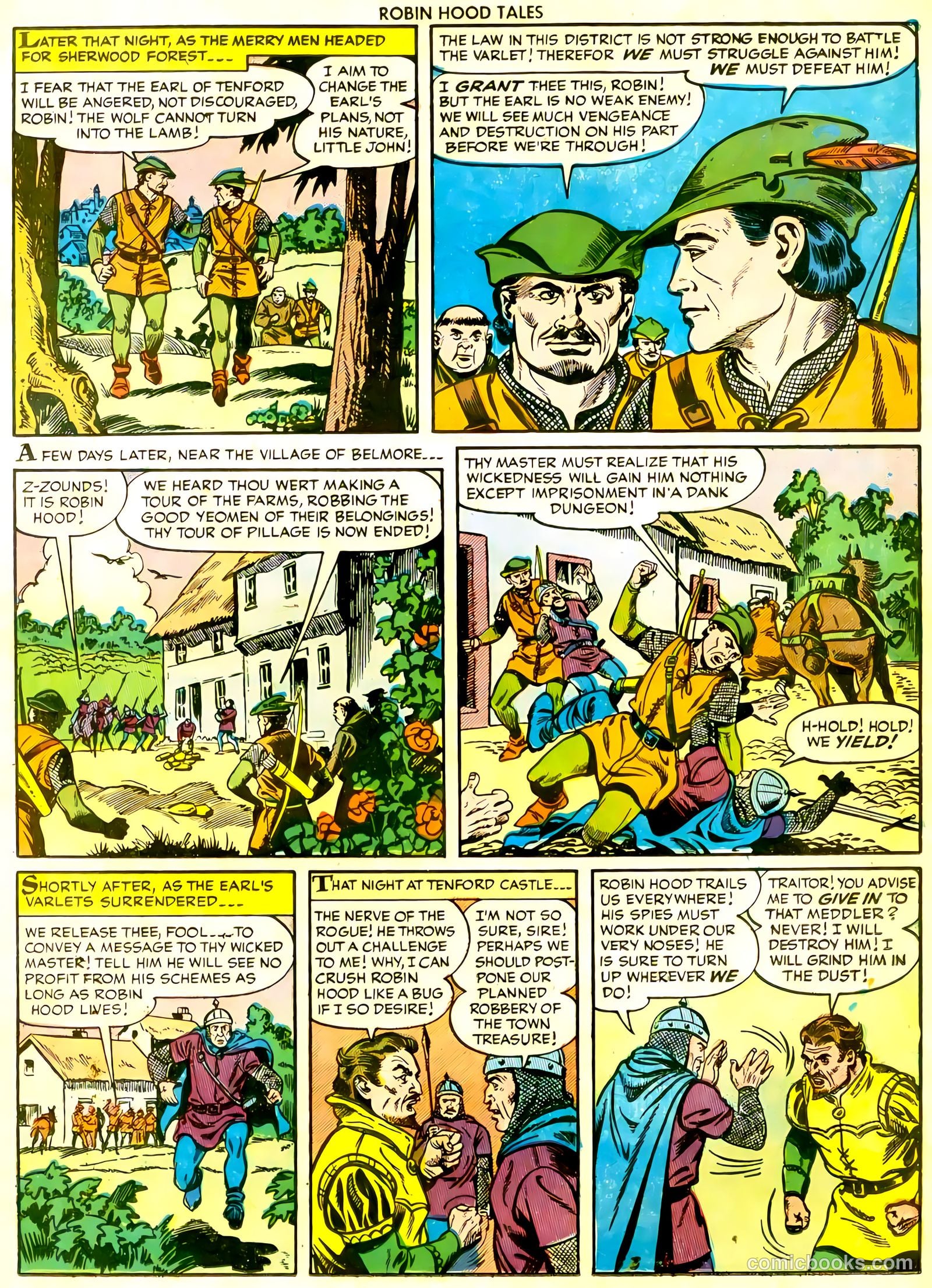 Robin Hood Tales #6 (1956) — page 15 of 36