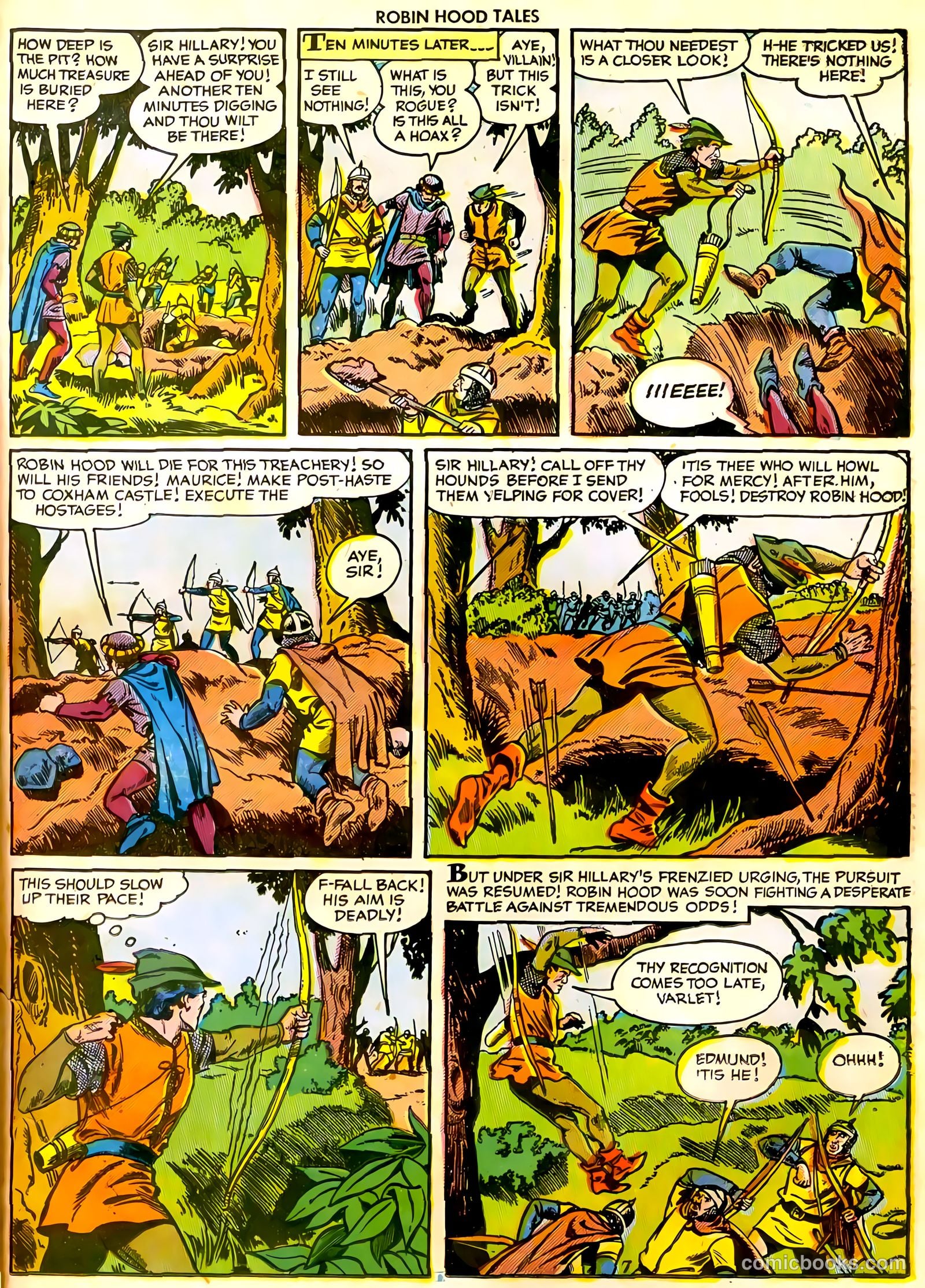 Robin Hood Tales #6 (1956) — page 25 of 36