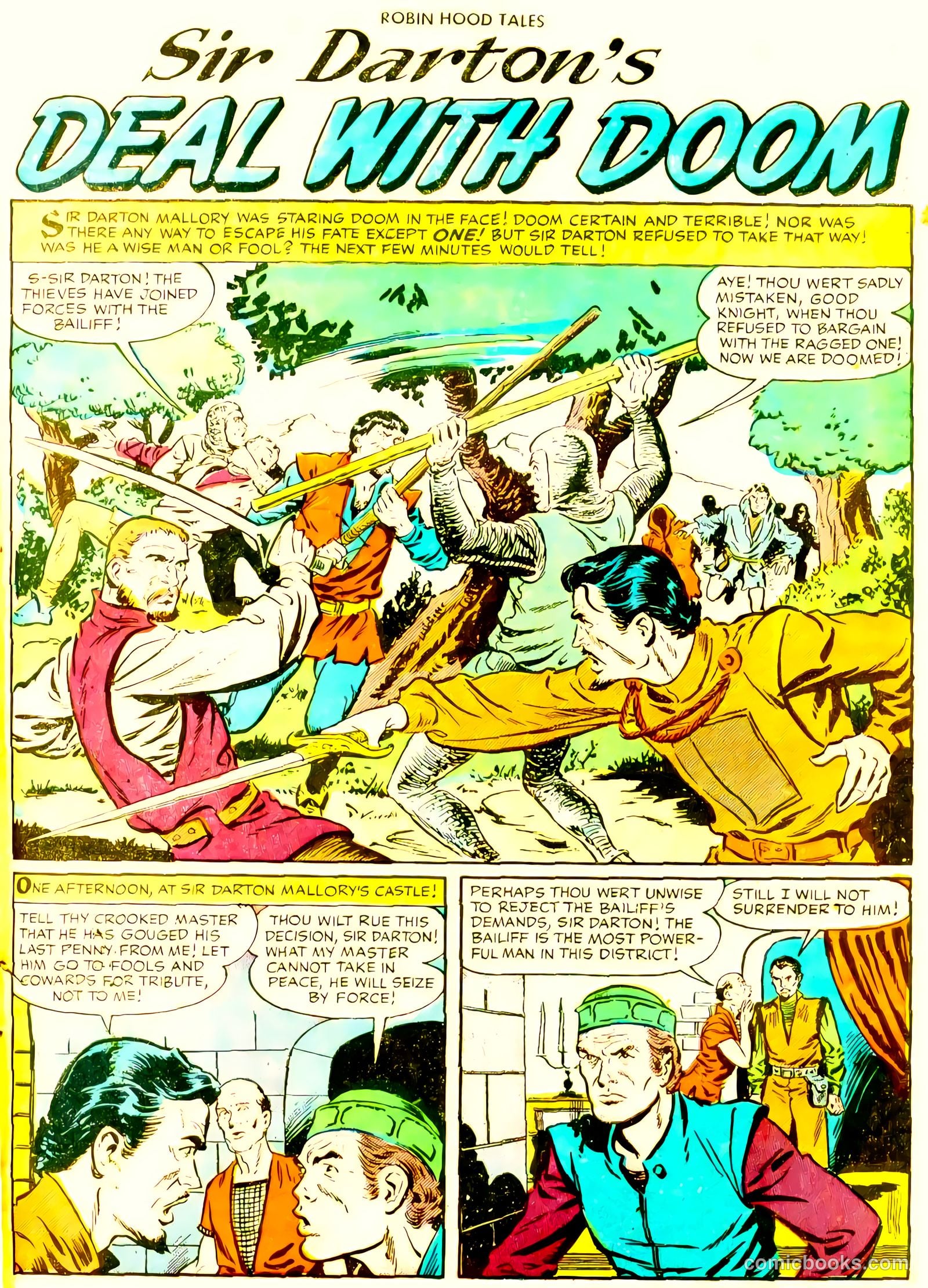 Robin Hood Tales #6 (1956) — page 29 of 36