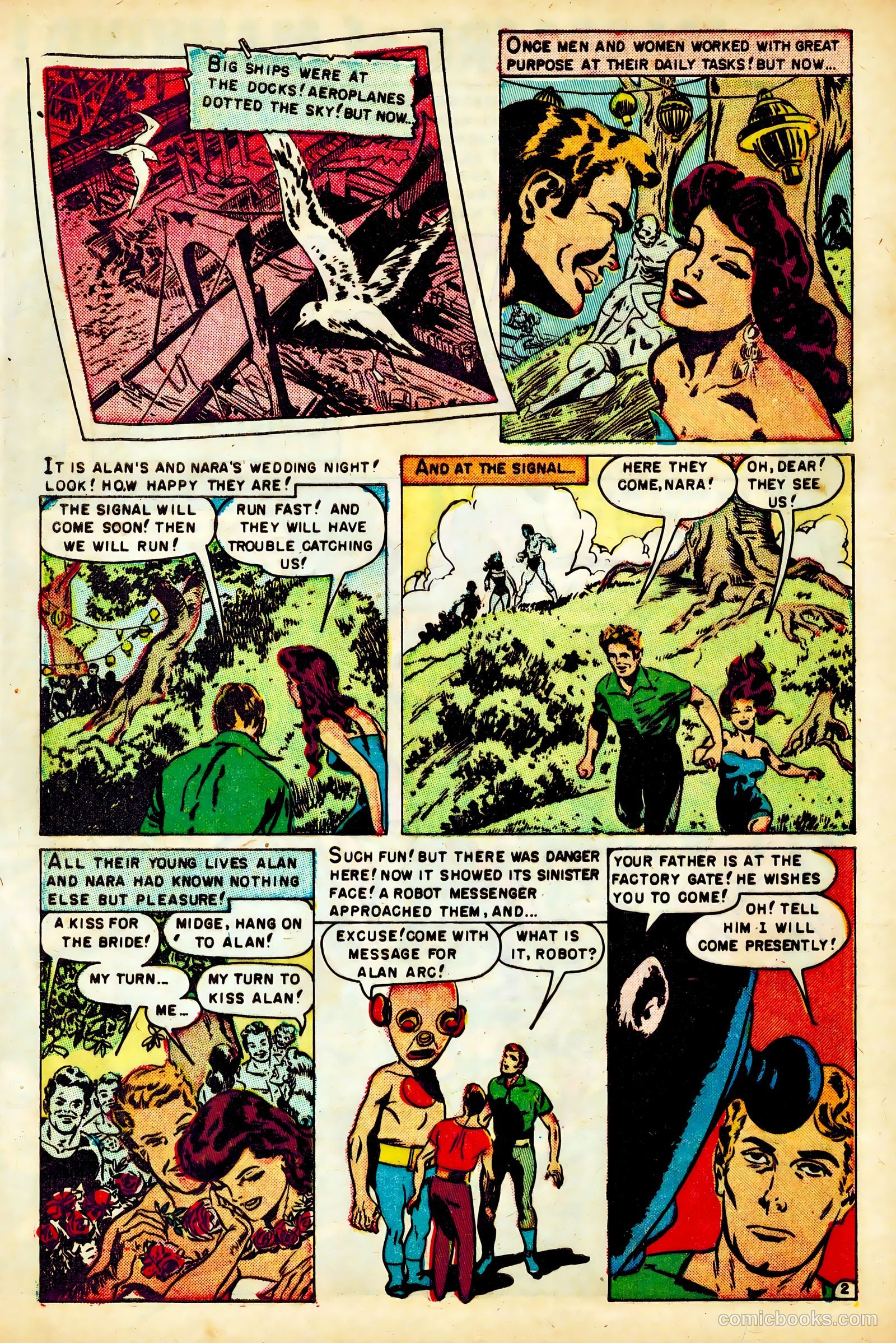 Robotmen of the Lost Planet #1 (1952) — page 4 of 36