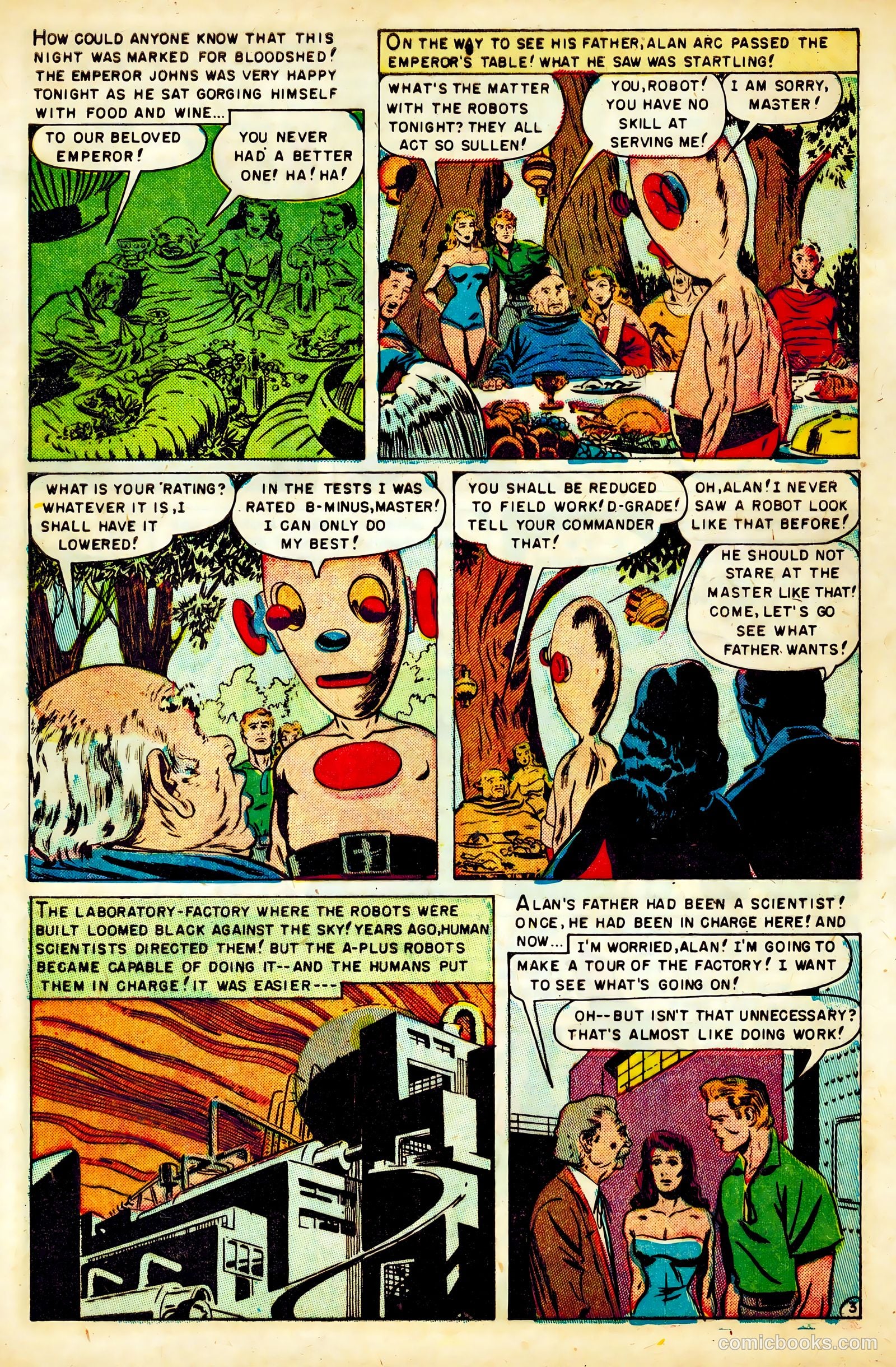 Robotmen of the Lost Planet #1 (1952) — page 5 of 36