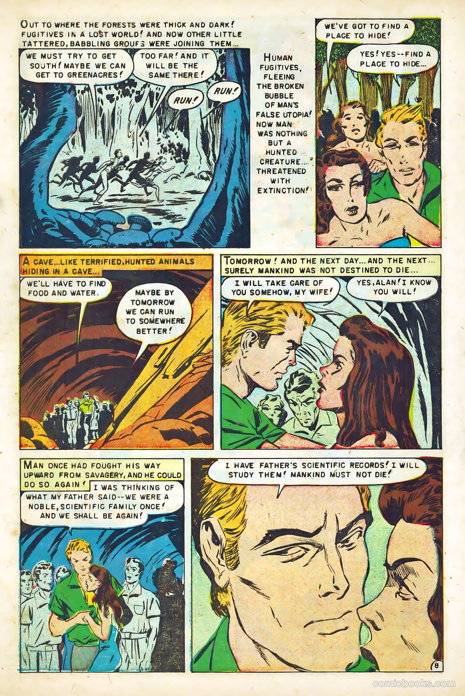 Robotmen of the Lost Planet #1 (1952) — page 10 of 36