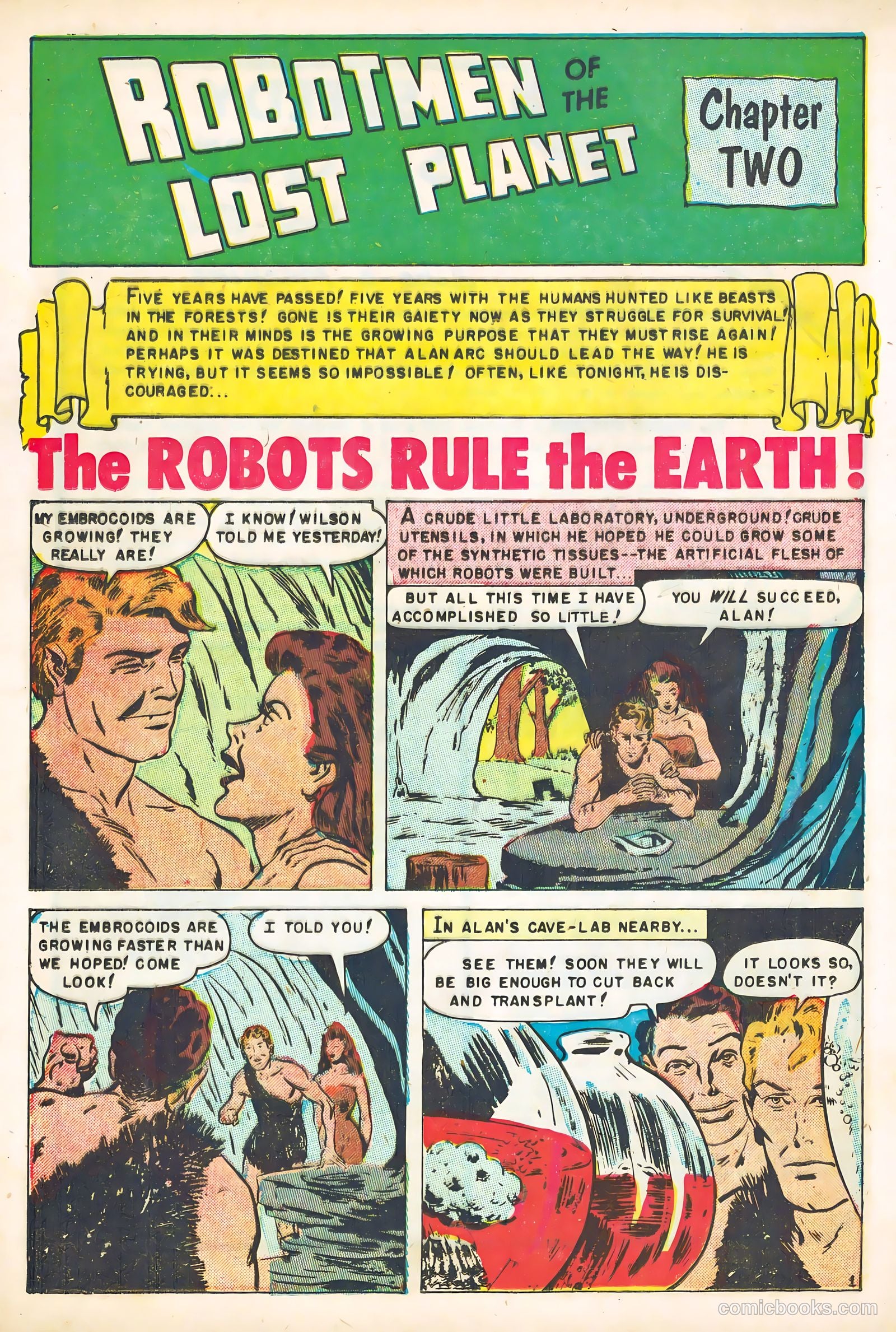 Robotmen of the Lost Planet #1 (1952) — page 12 of 36