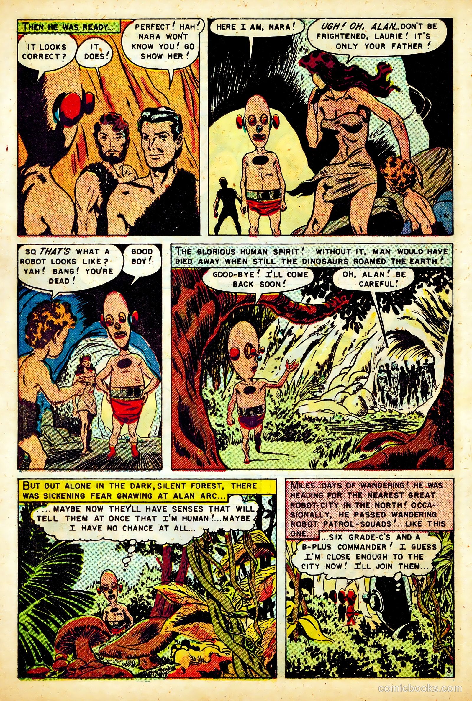 Robotmen of the Lost Planet #1 (1952) — page 14 of 36