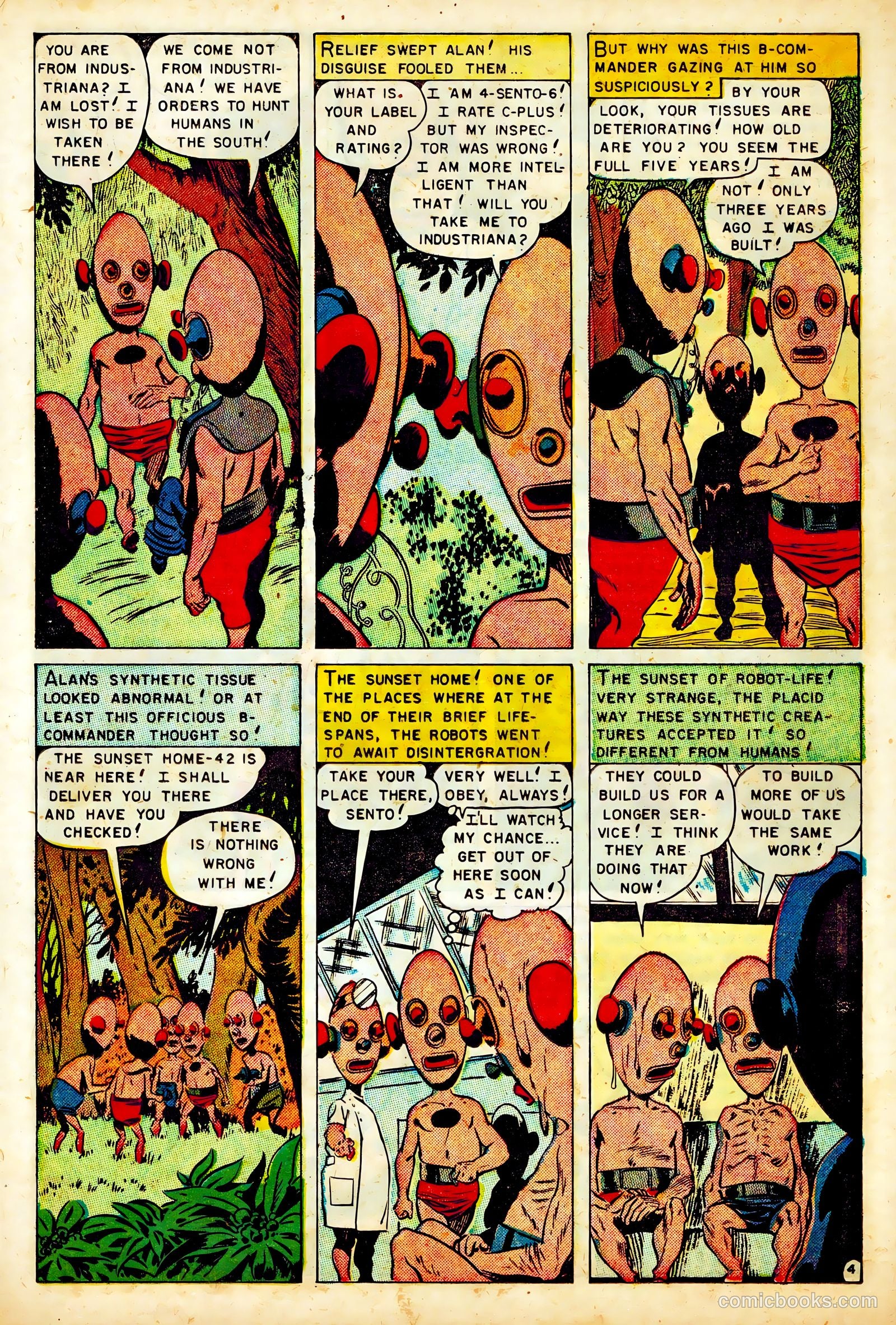 Robotmen of the Lost Planet #1 (1952) — page 15 of 36