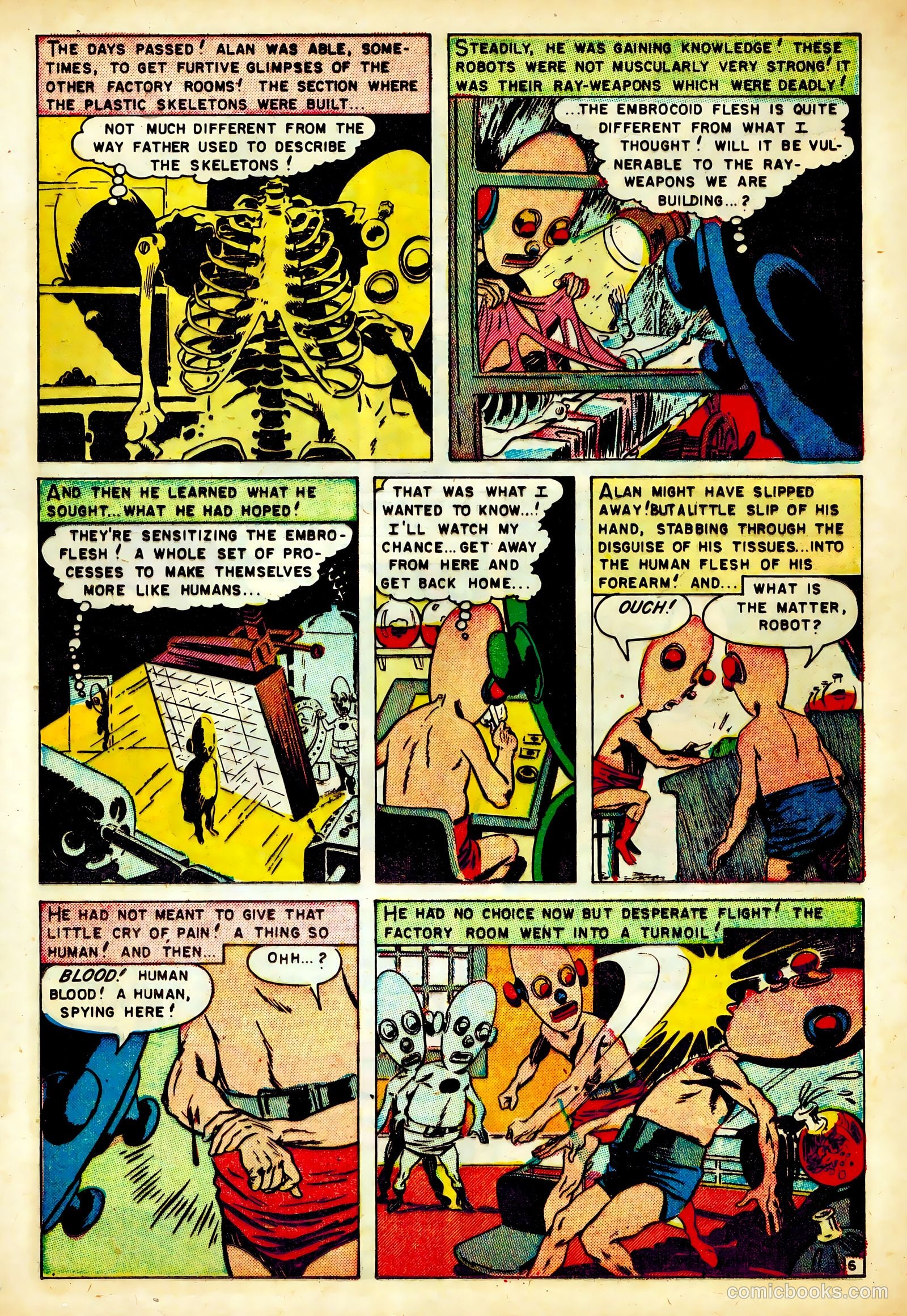 Robotmen of the Lost Planet #1 (1952) — page 17 of 36