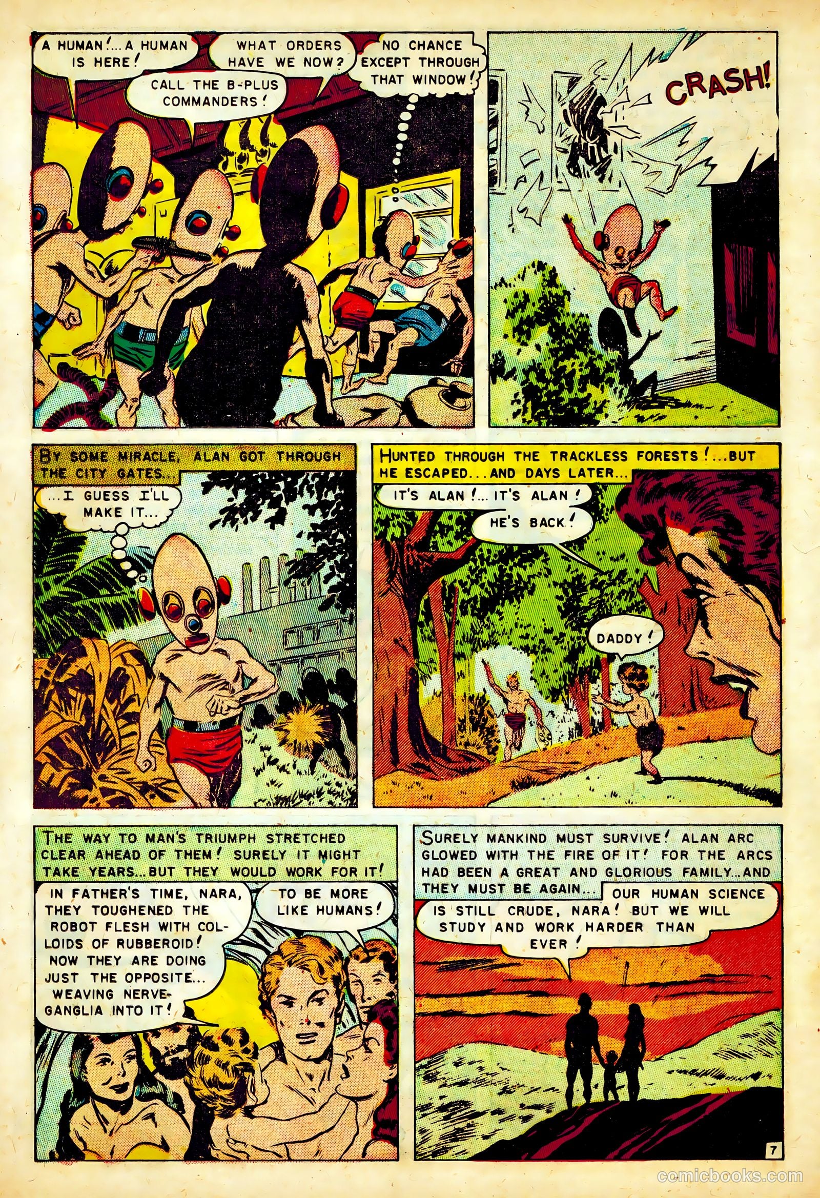 Robotmen of the Lost Planet #1 (1952) — page 18 of 36