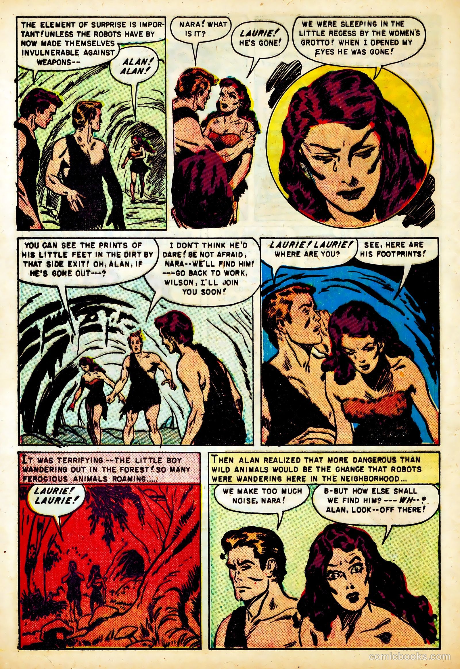 Robotmen of the Lost Planet #1 (1952) — page 24 of 36