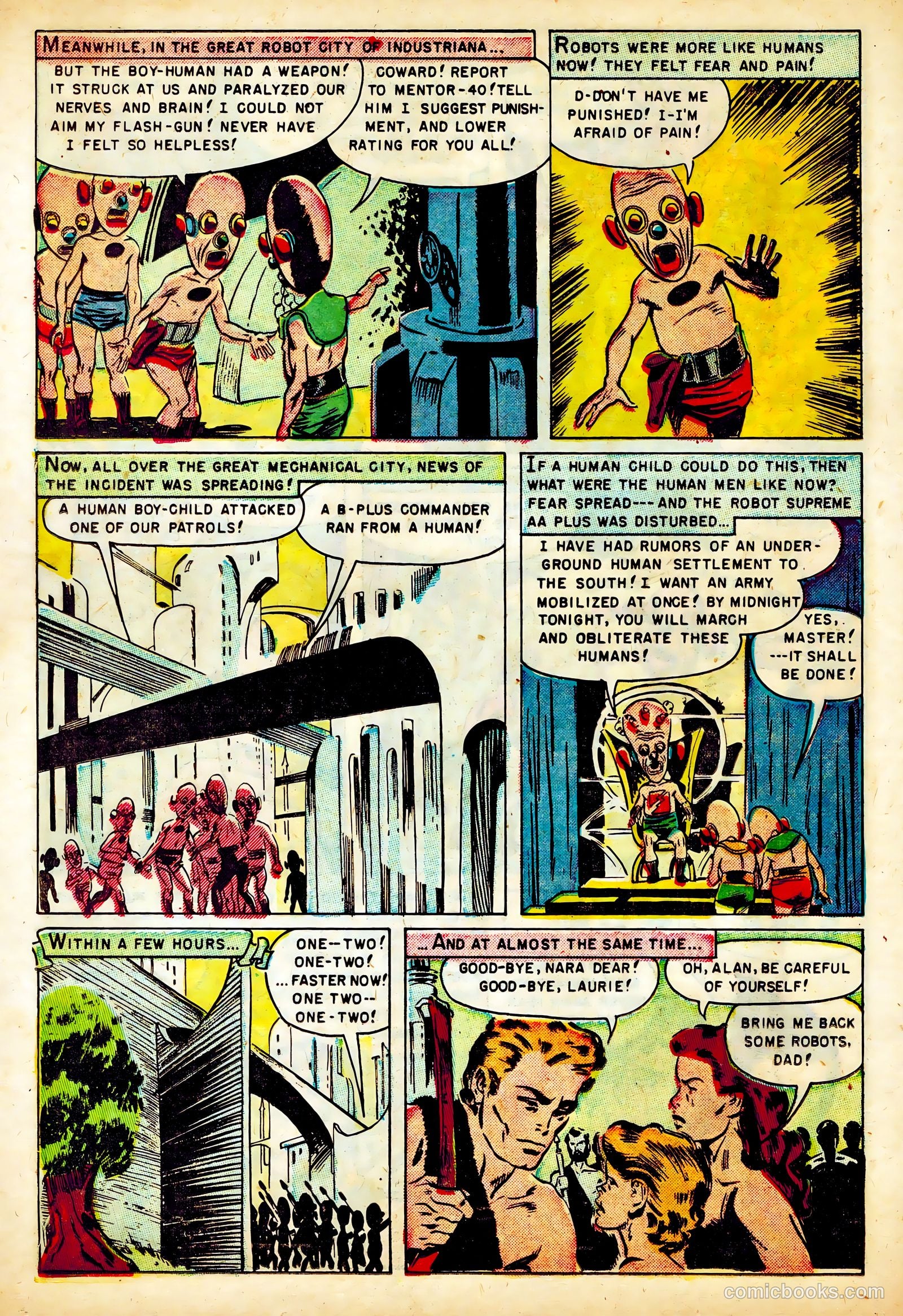 Robotmen of the Lost Planet #1 (1952) — page 26 of 36