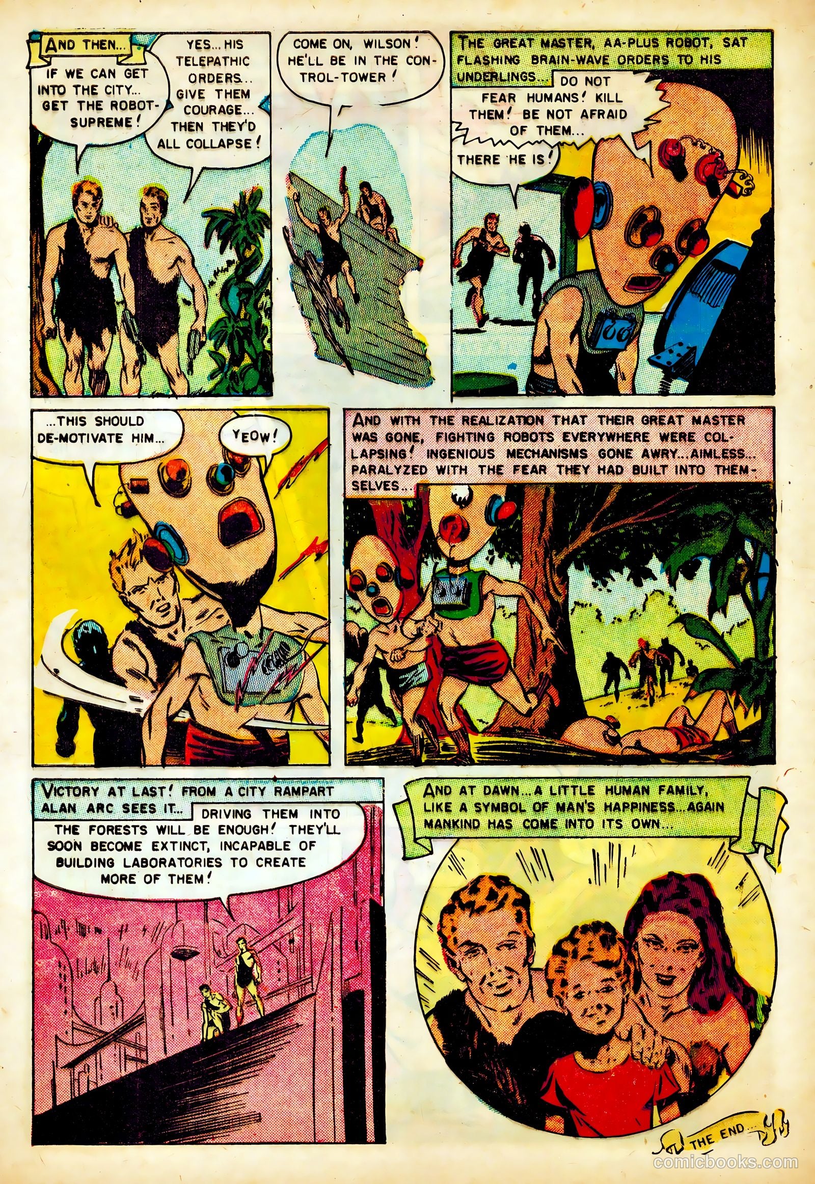Robotmen of the Lost Planet #1 (1952) — page 28 of 36