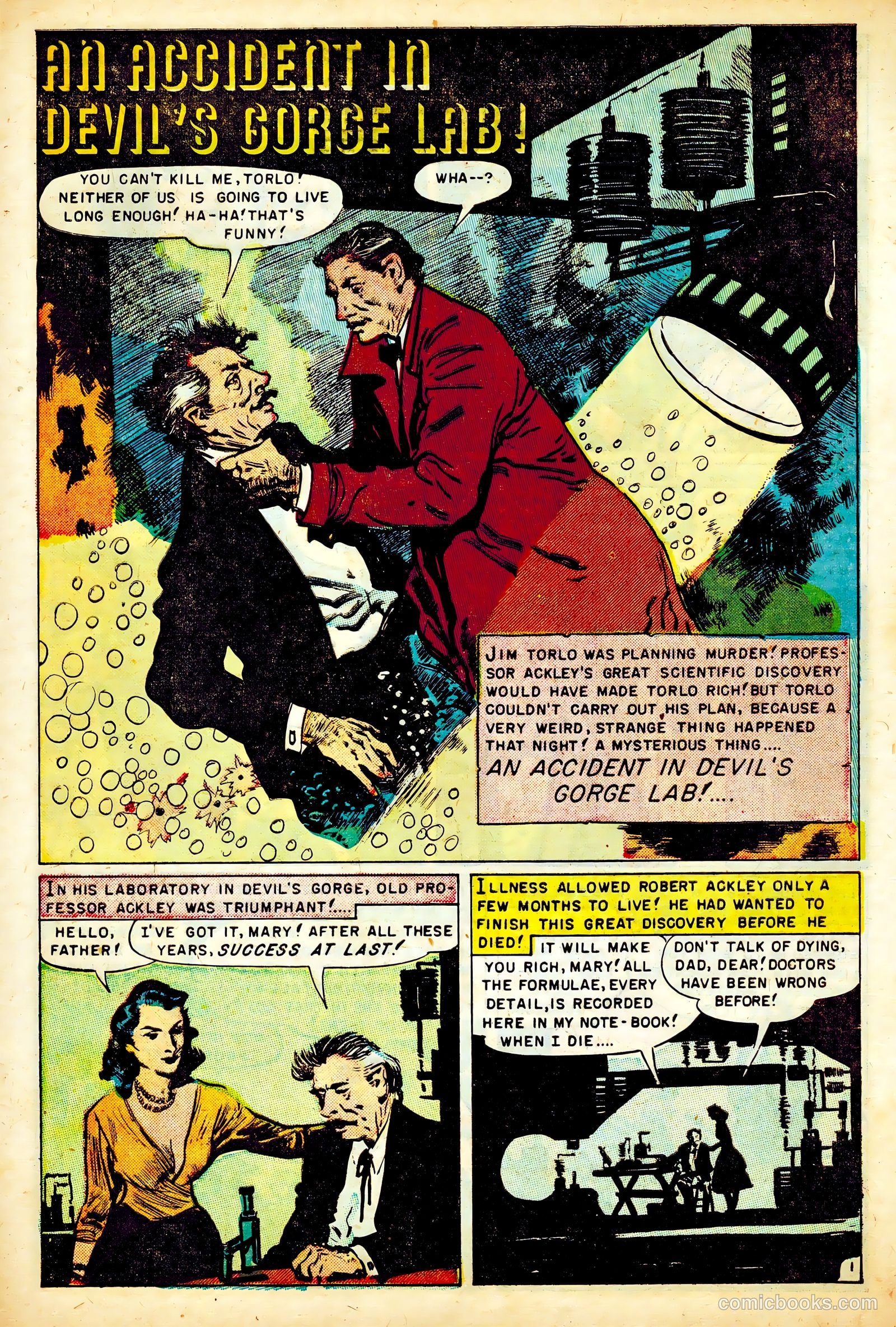 Robotmen of the Lost Planet #1 (1952) — page 31 of 36