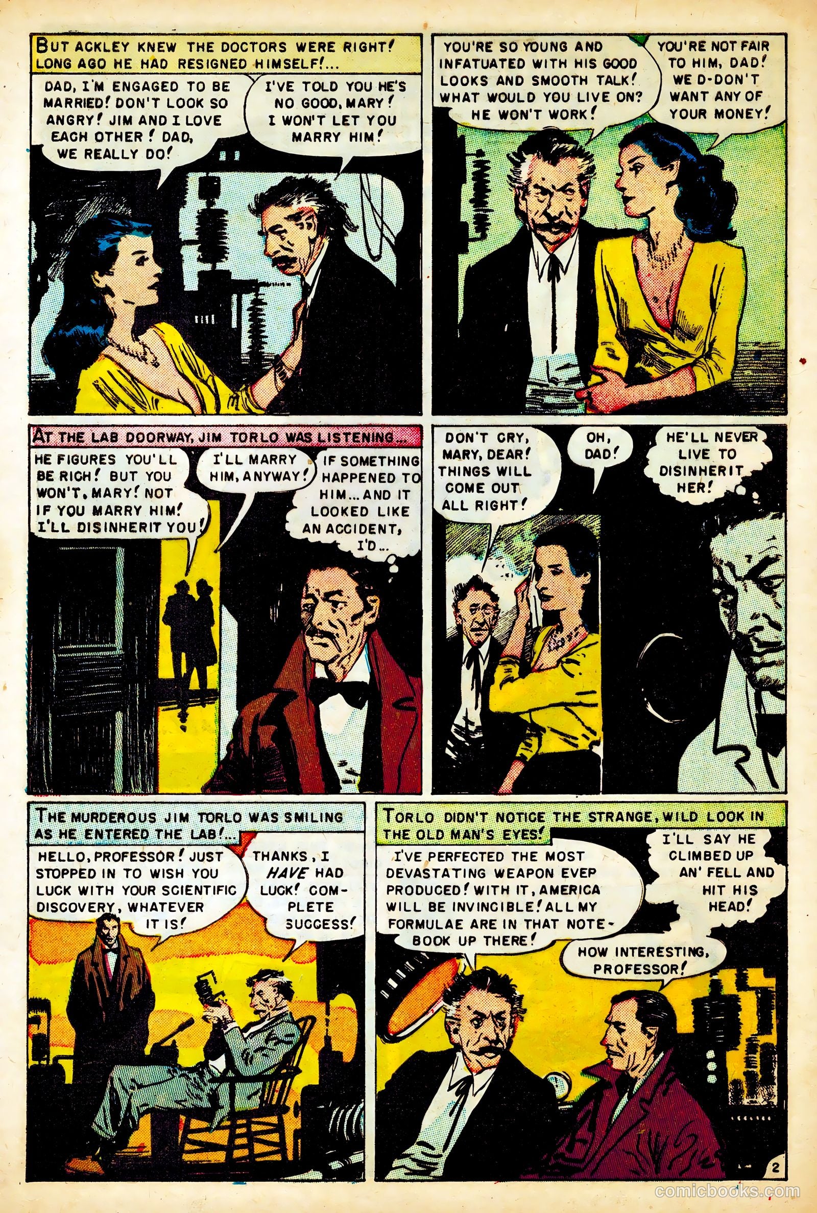 Robotmen of the Lost Planet #1 (1952) — page 32 of 36