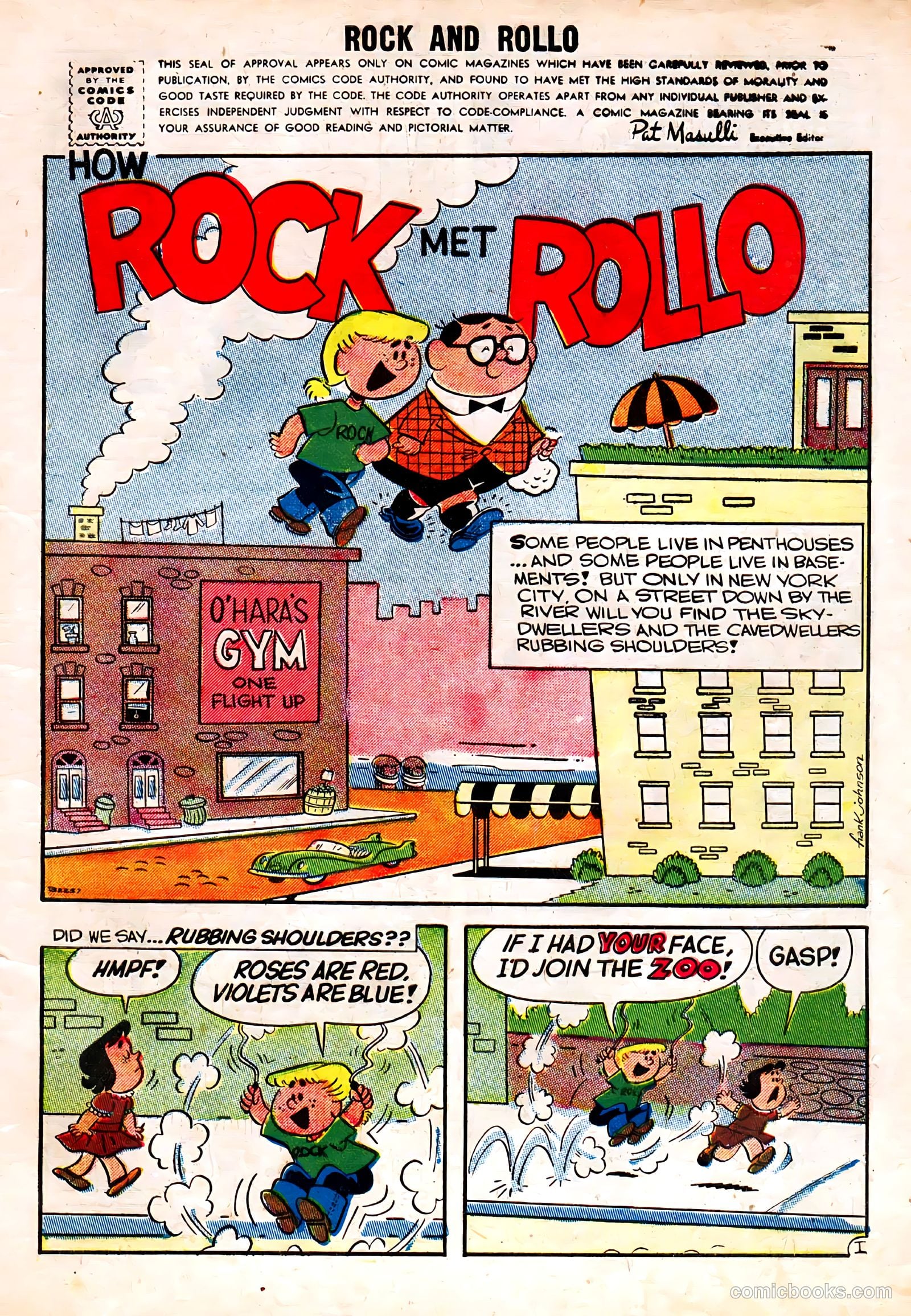 Rock and Rollo #14 (1957) — page 3 of 36