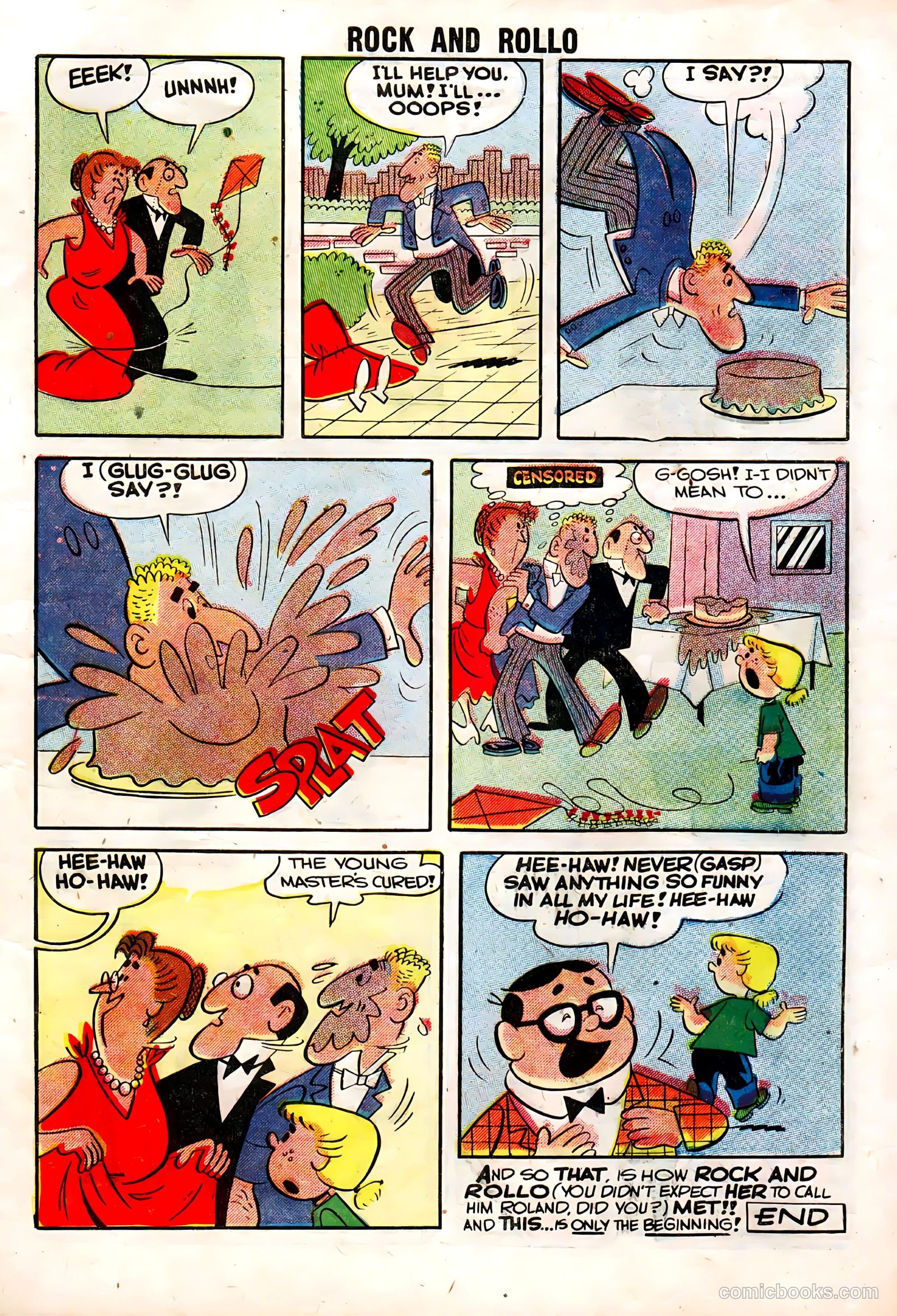 Rock and Rollo #14 (1957) — page 9 of 36