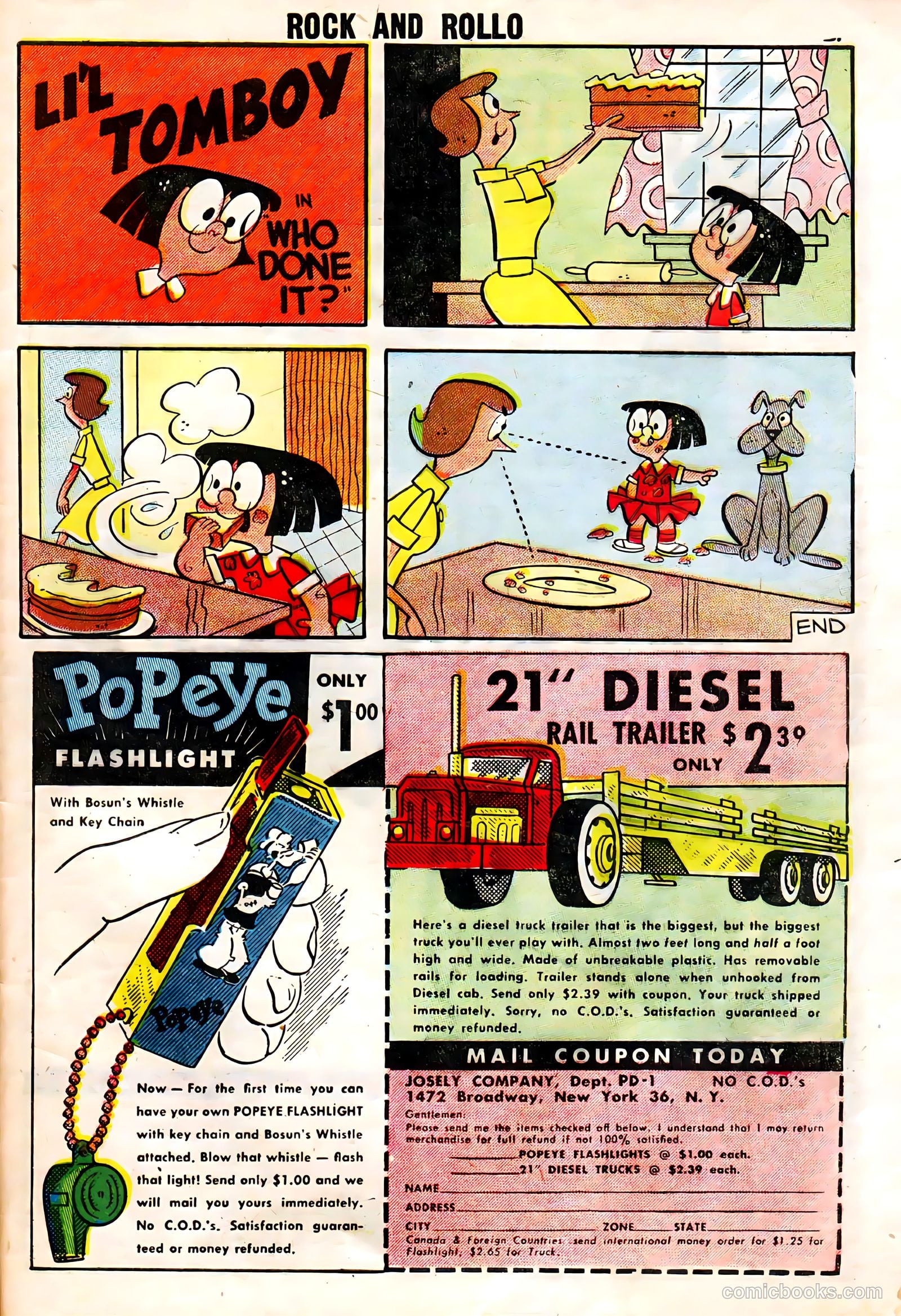 Rock and Rollo #14 (1957) — page 33 of 36