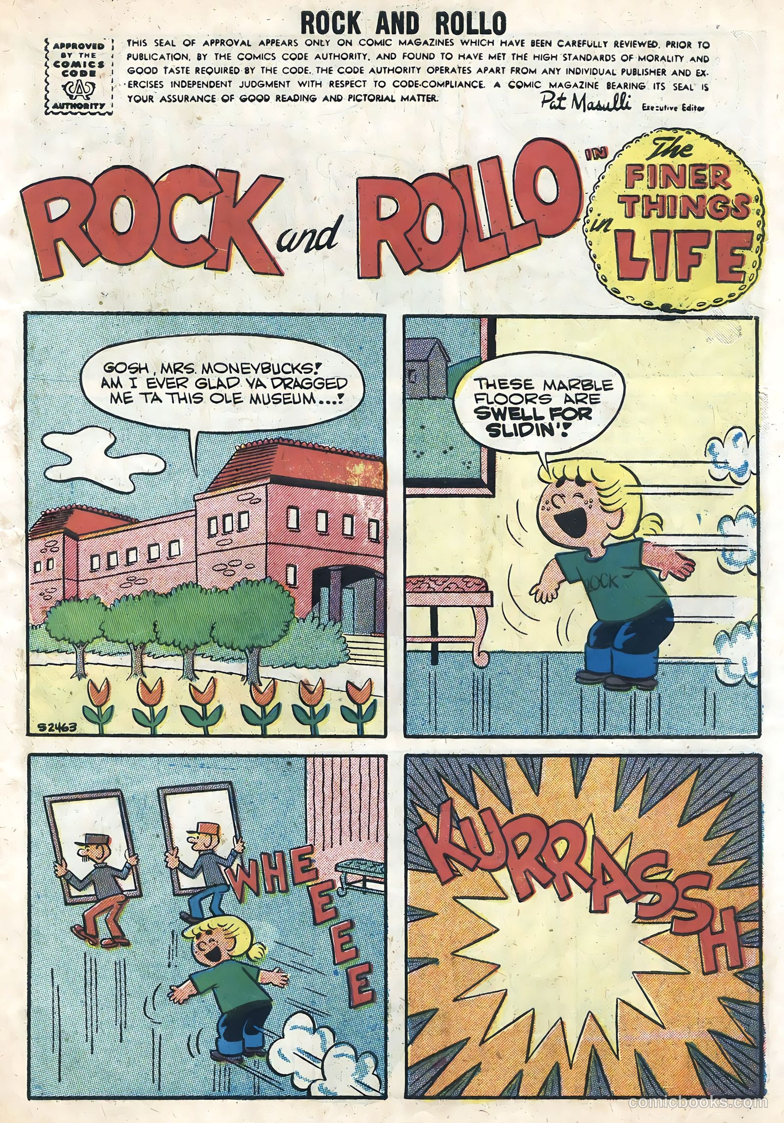 Rock and Rollo #15 (1957) — page 3 of 36