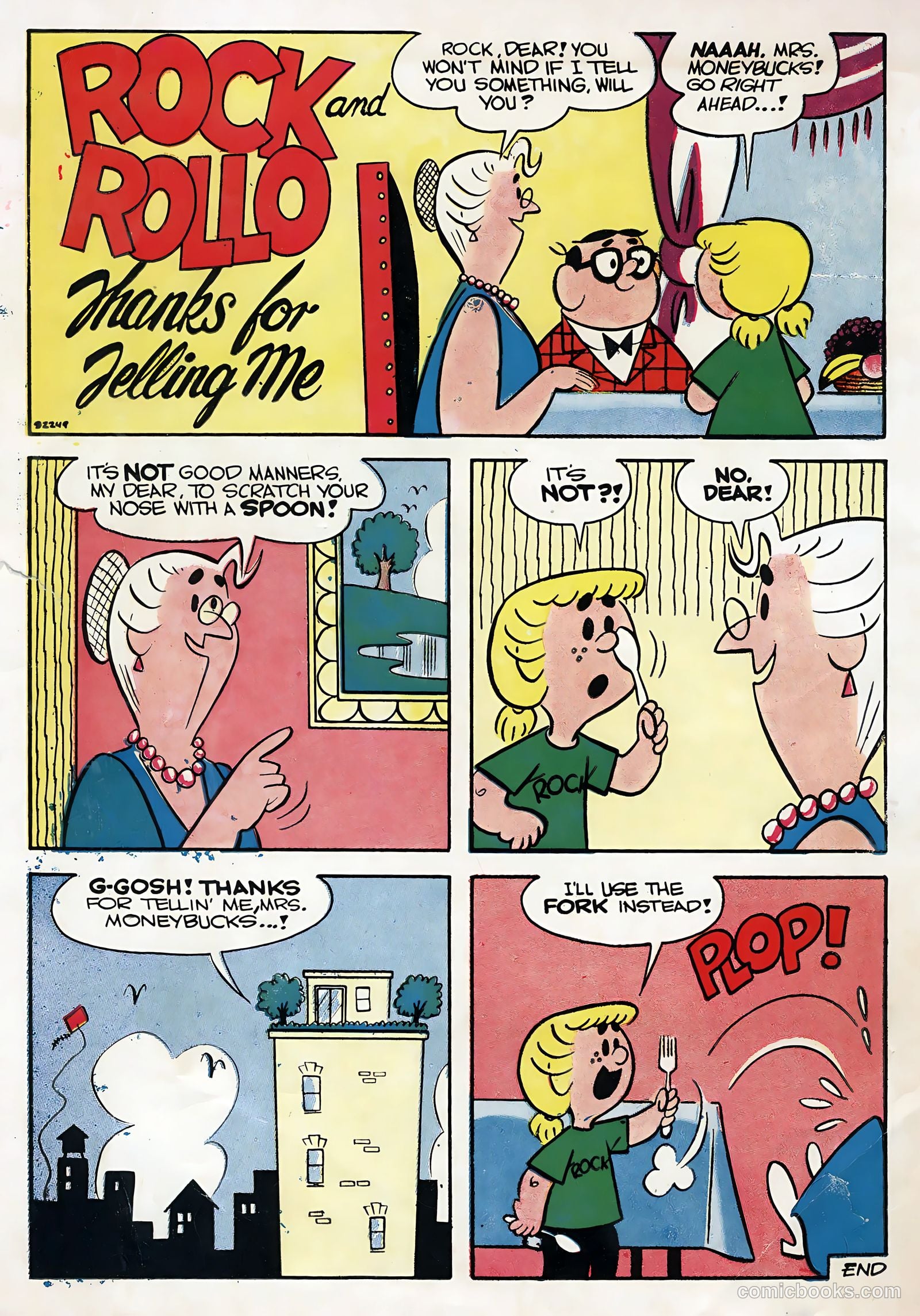 Rock and Rollo #15 (1957) — page 36 of 36