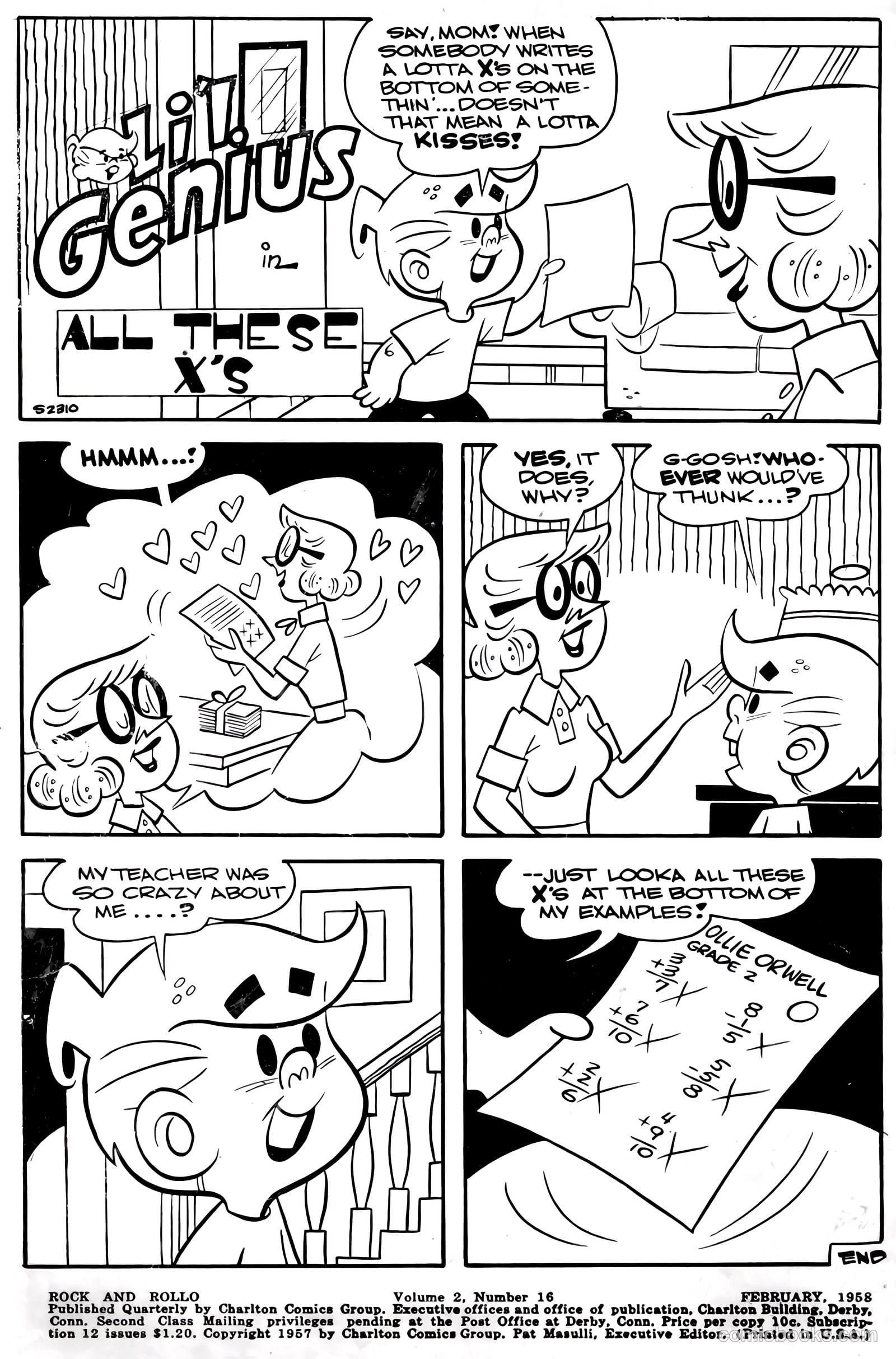 Rock and Rollo #16 (1958) — page 2 of 36