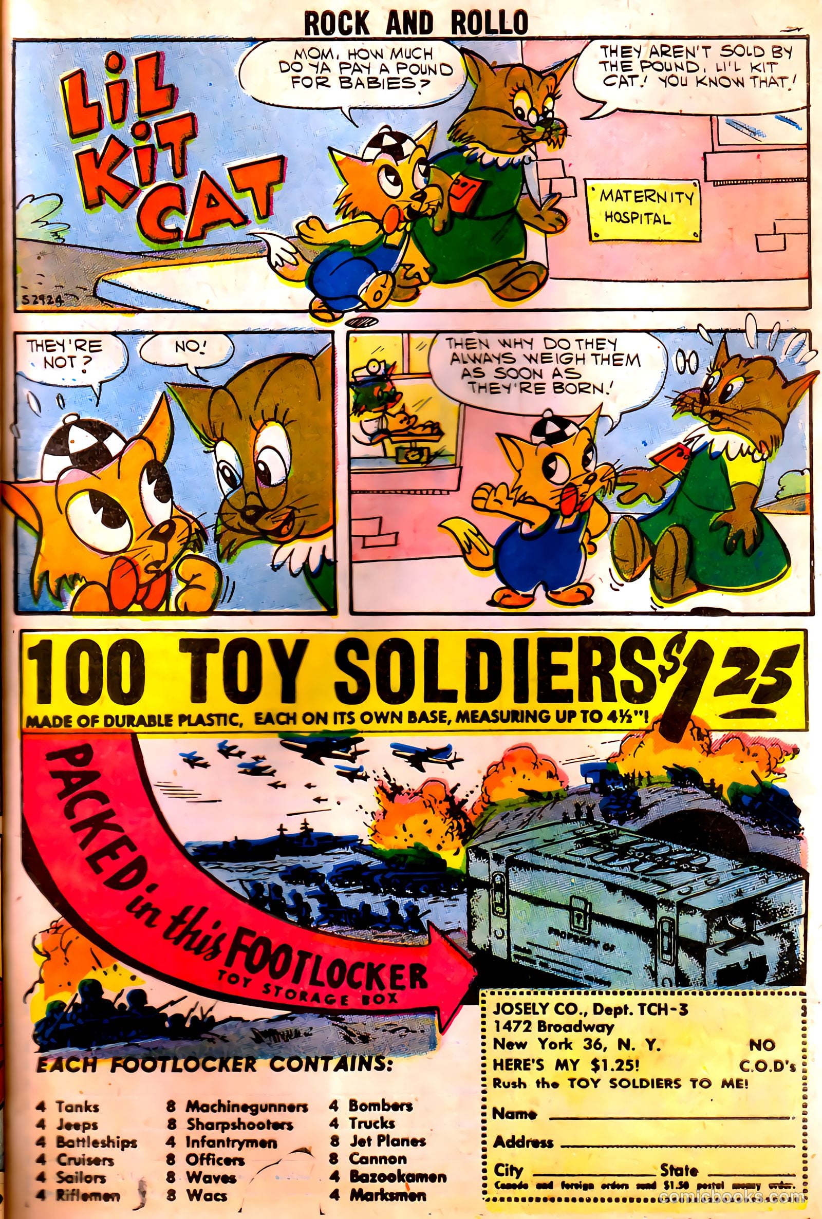 Rock and Rollo #16 (1958) — page 33 of 36