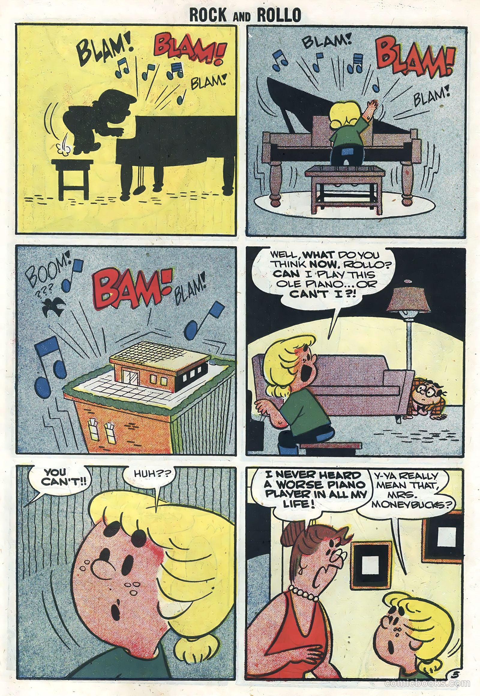 Rock and Rollo #17 (1958) — page 7 of 36