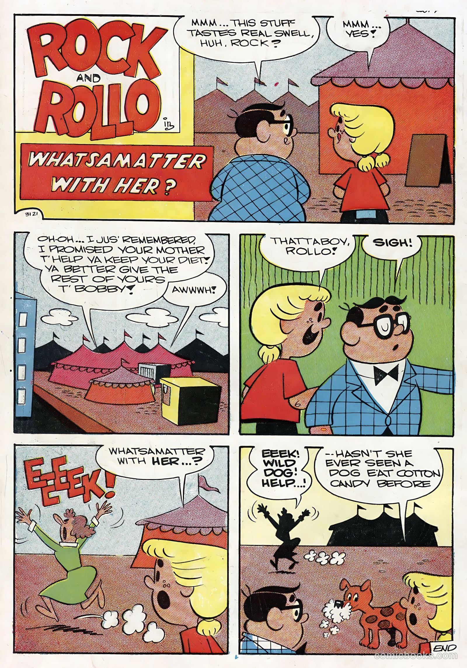 Rock and Rollo #17 (1958) — page 36 of 36