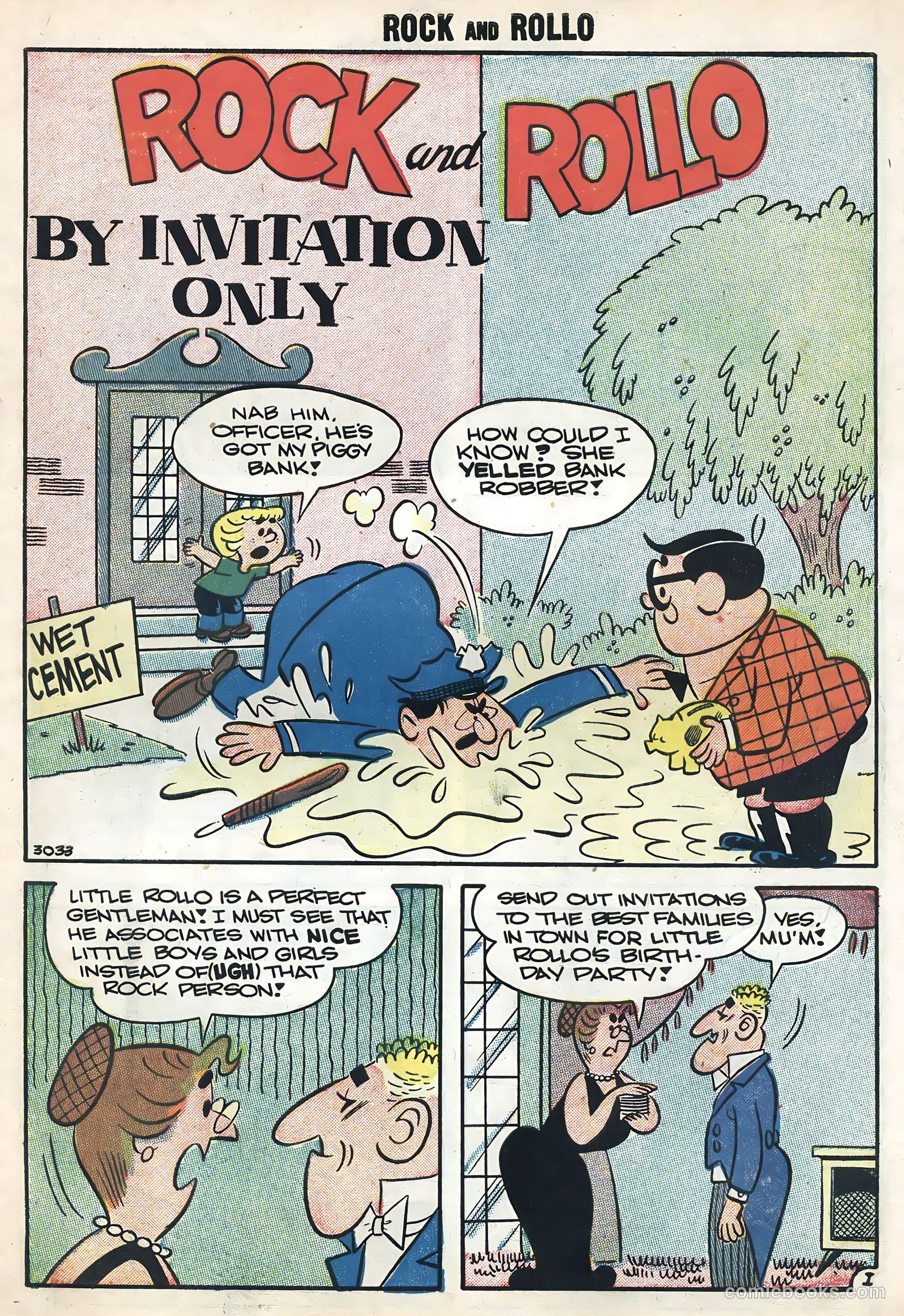Rock and Rollo #18 (1958) — page 3 of 36