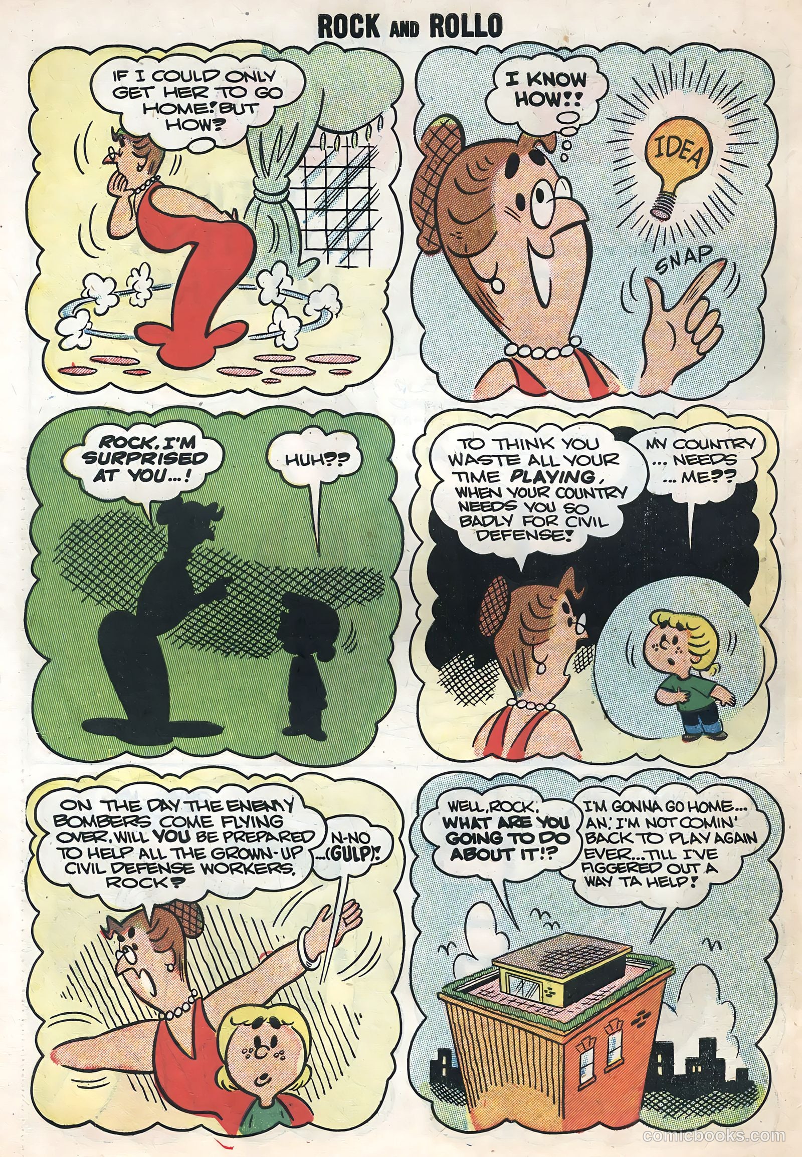 Rock and Rollo #18 (1958) — page 30 of 36