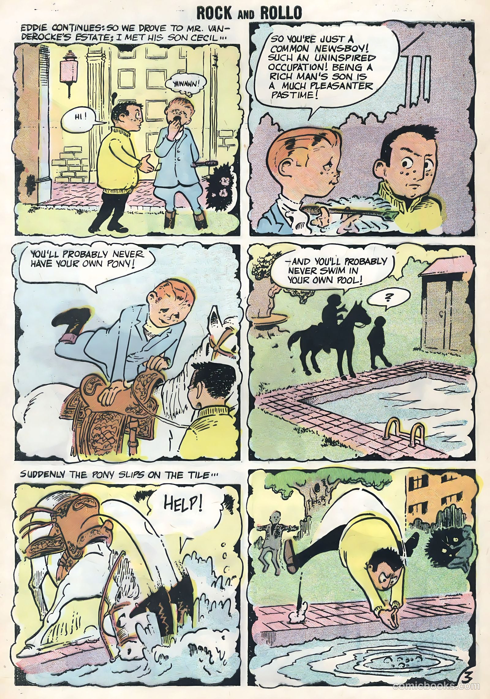 Rock and Rollo #19 (1958) — page 32 of 36