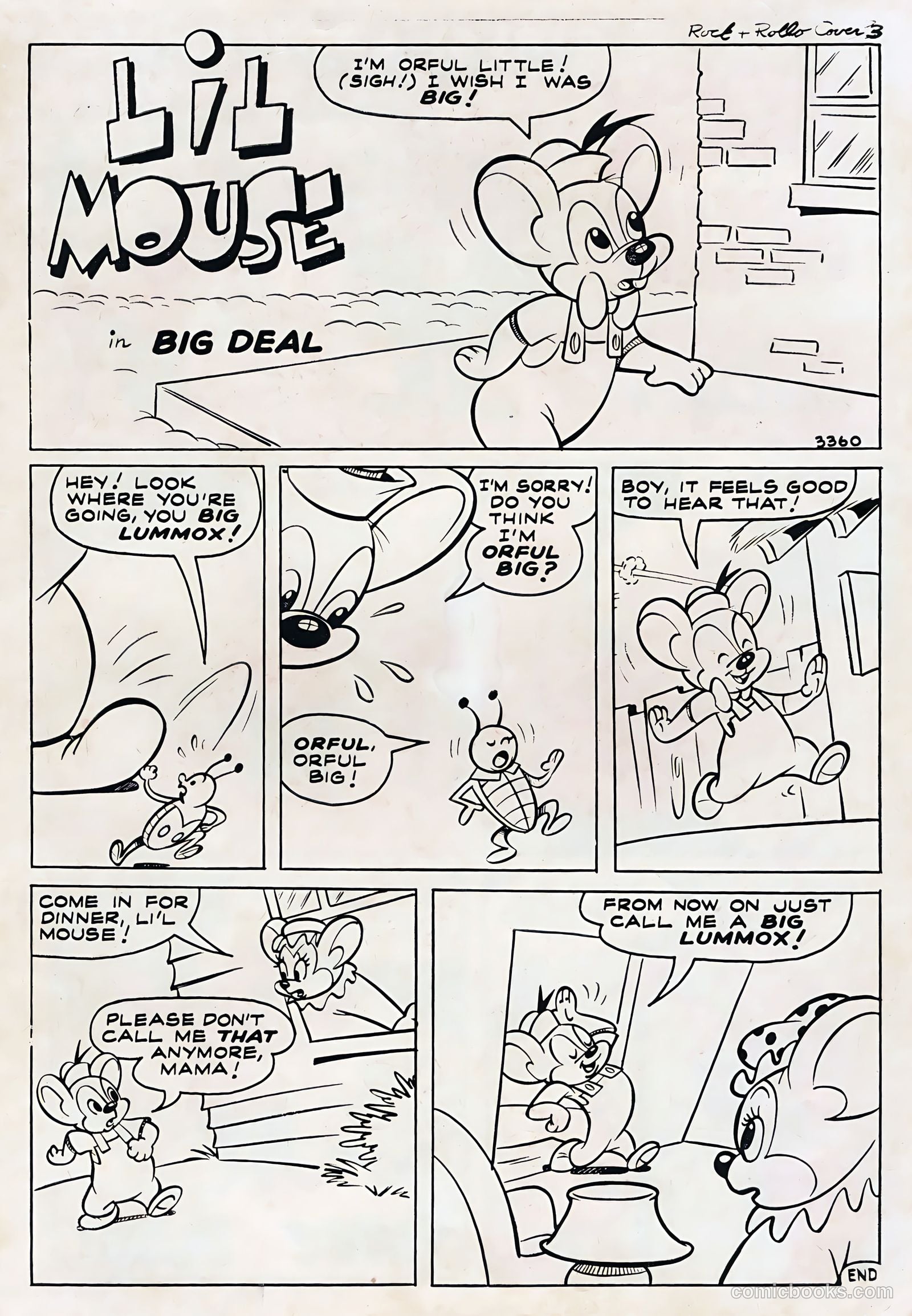 Rock and Rollo #19 (1958) — page 35 of 36