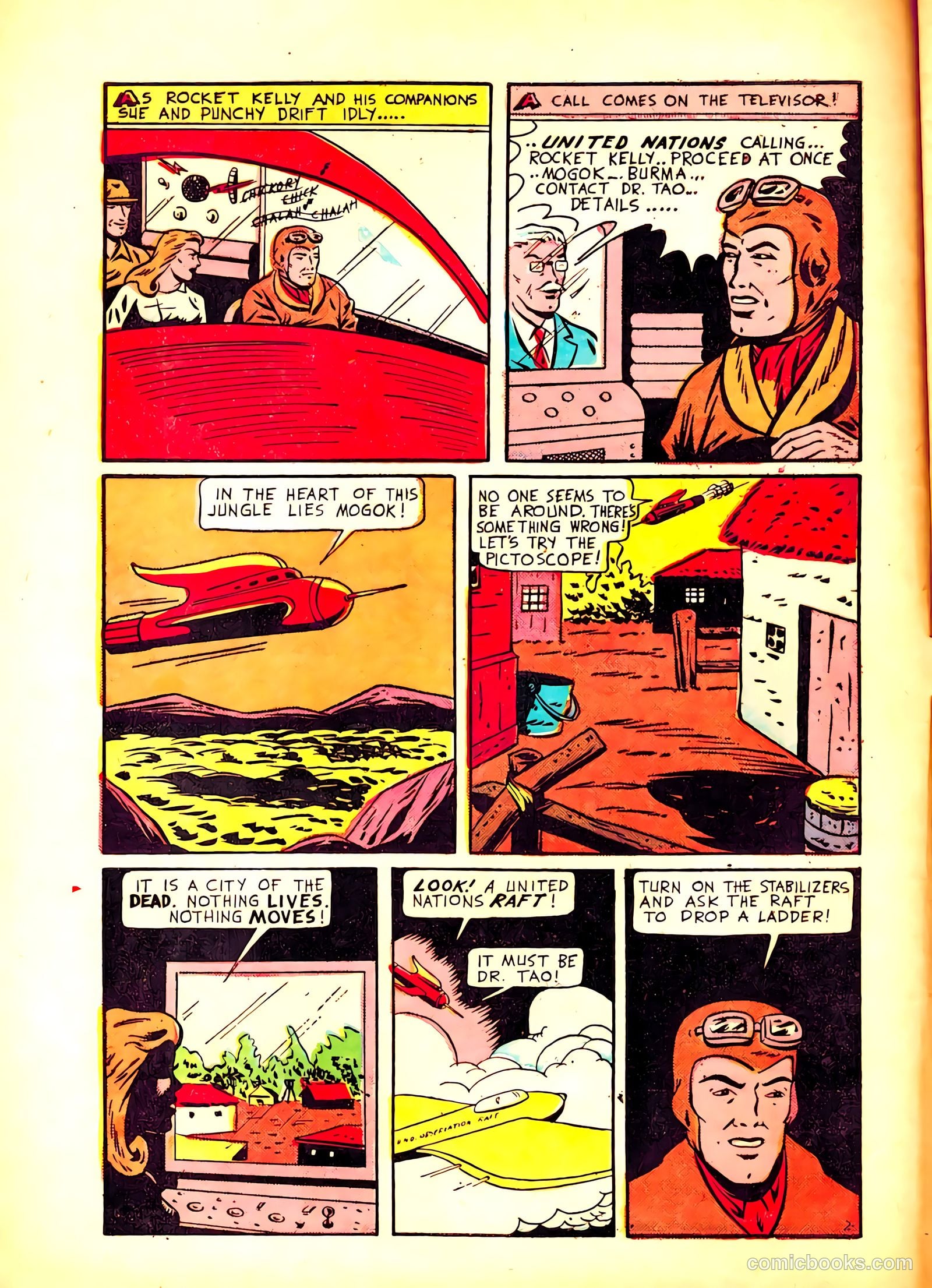 Rocket #5 (1946) — page 4 of 36