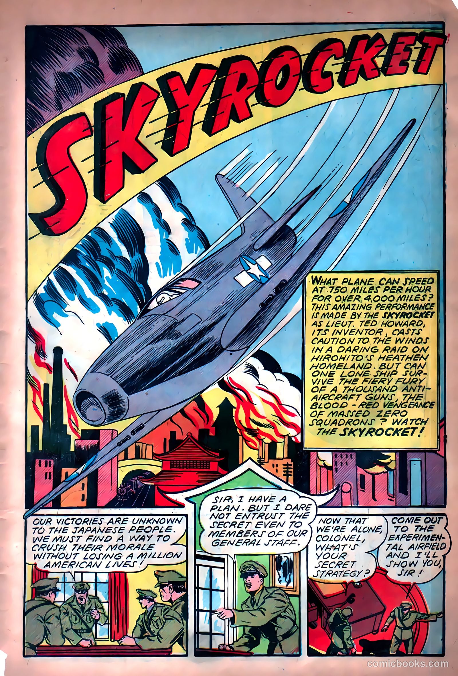 Rocket Comics #1 (1946) — page 3 of 53