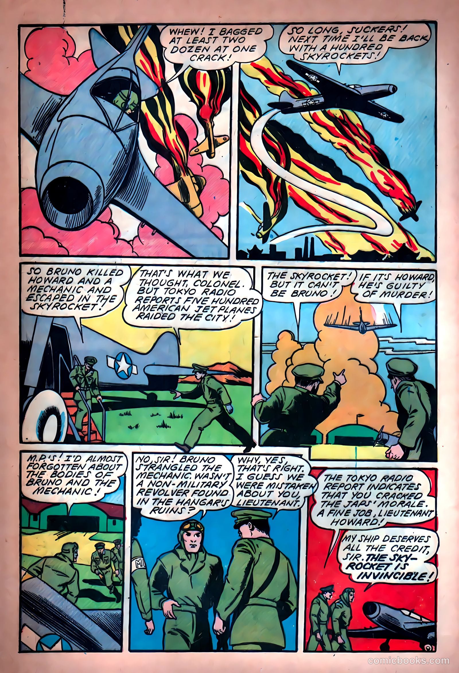 Rocket Comics #1 (1946) — page 10 of 53