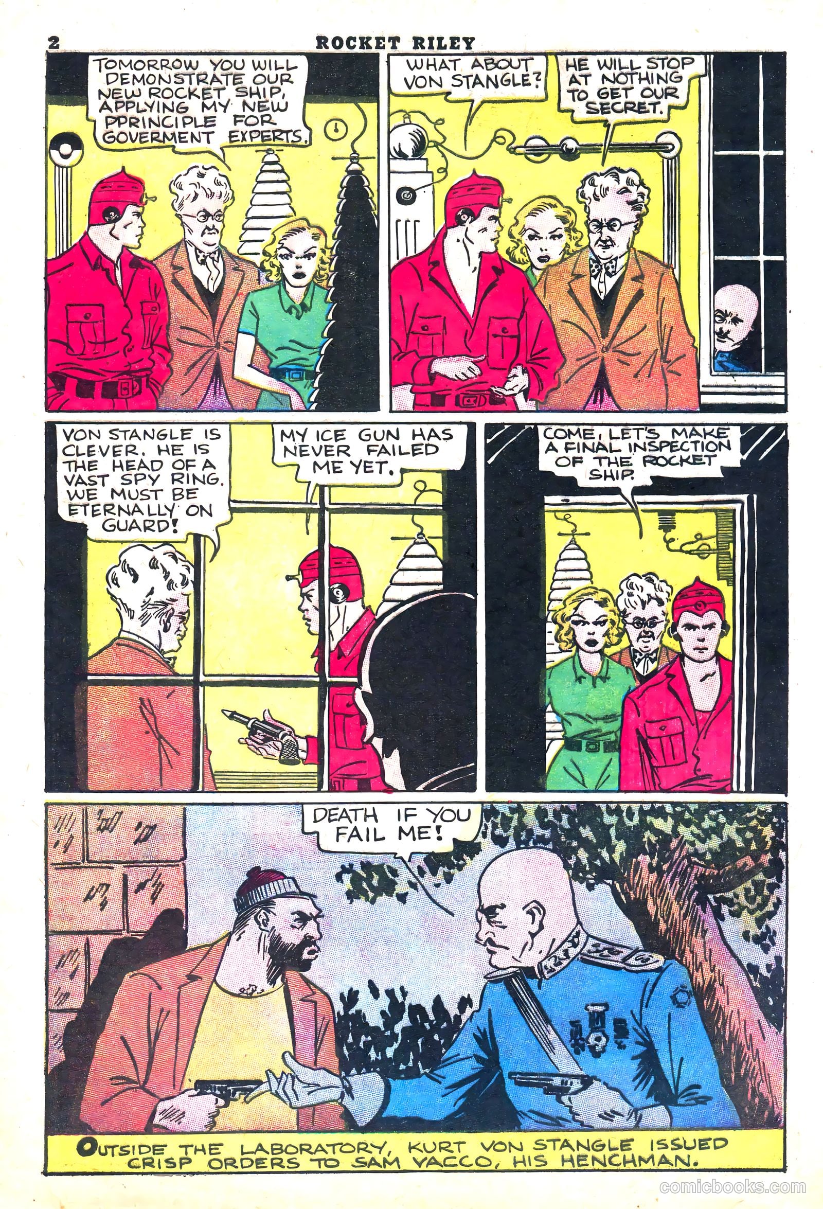 Rocket Comics #1 (1940) — page 4 of 68