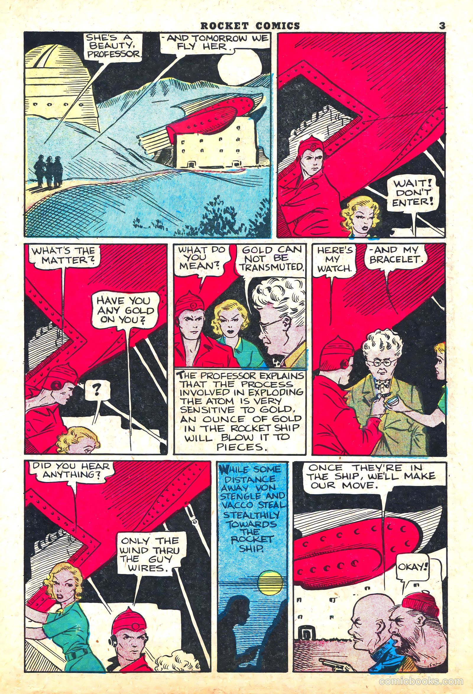 Rocket Comics #1 (1940) — page 5 of 68