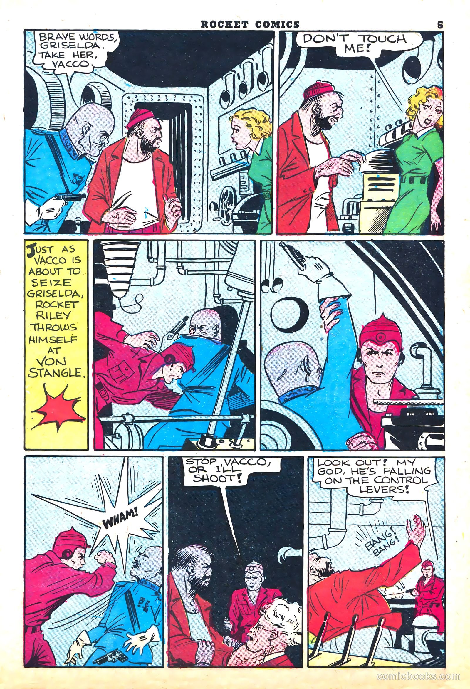Rocket Comics #1 (1940) — page 7 of 68