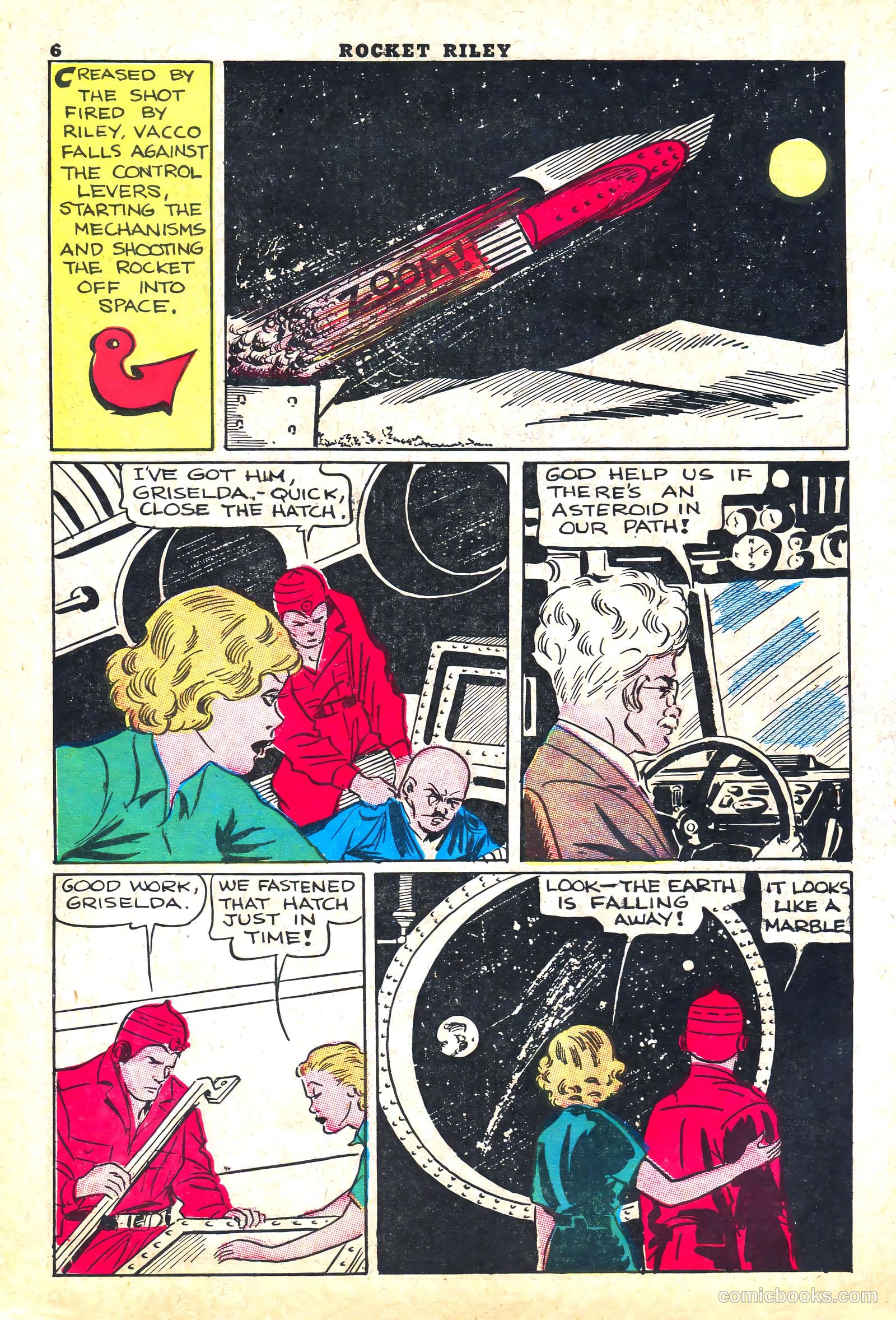 Rocket Comics #1 (1940) — page 8 of 68