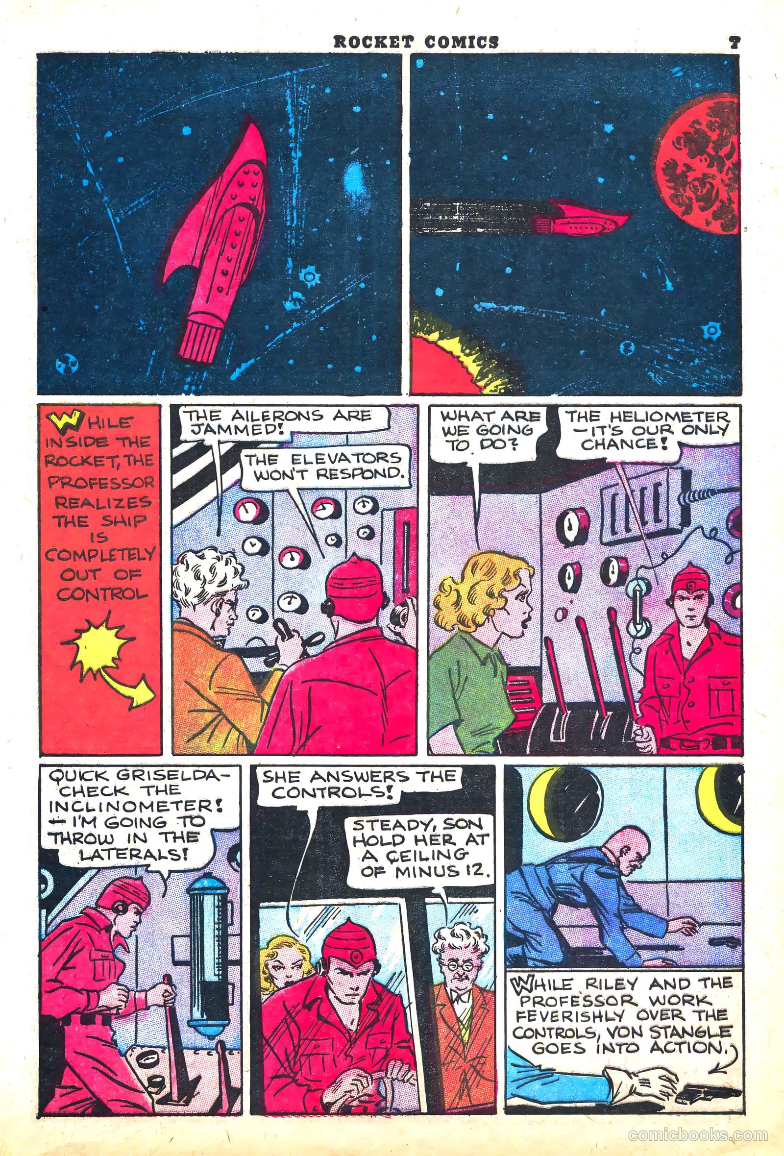 Rocket Comics #1 (1940) — page 9 of 68