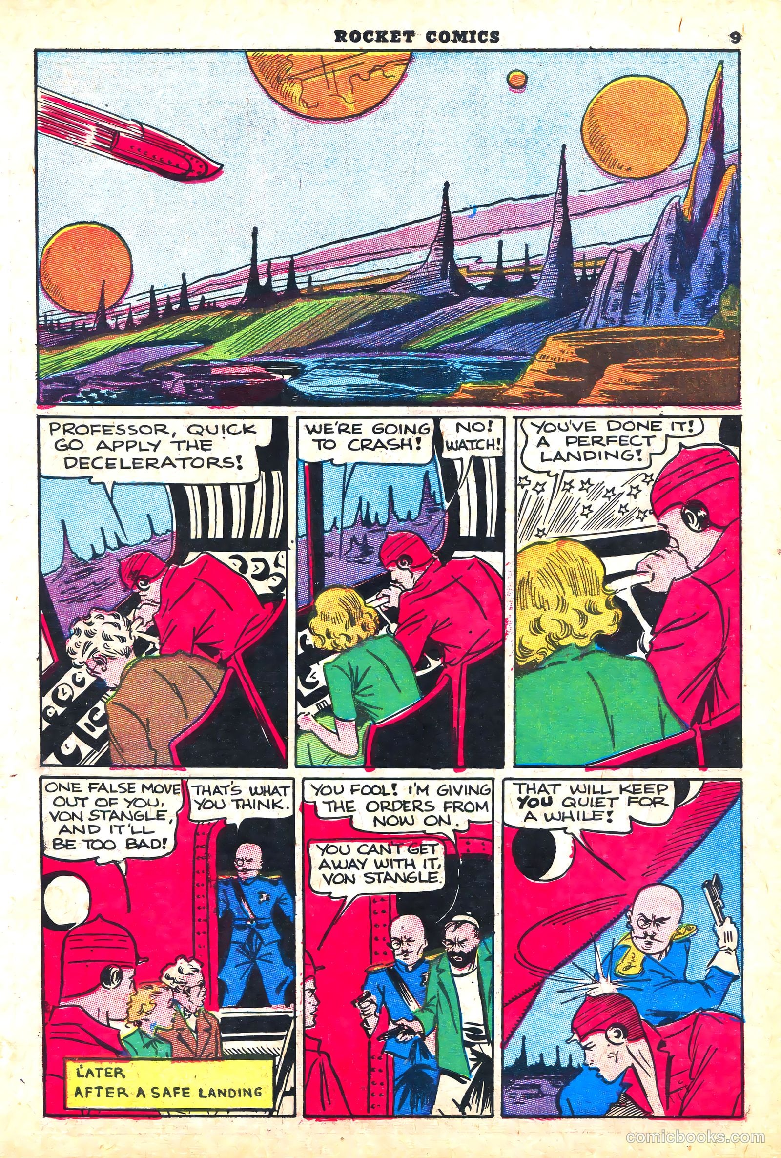 Rocket Comics #1 (1940) — page 11 of 68