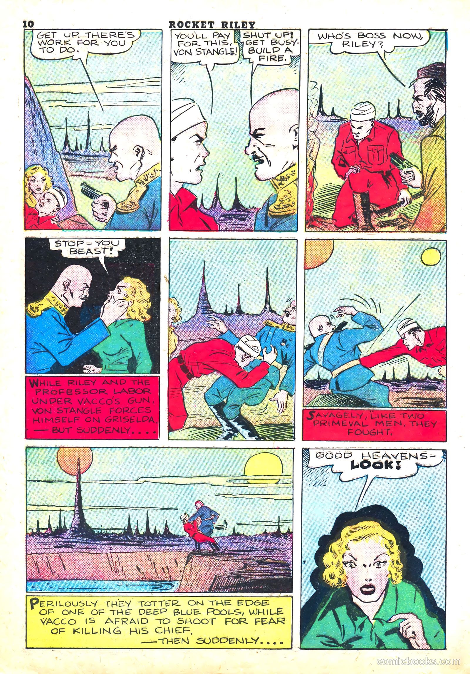 Rocket Comics #1 (1940) — page 12 of 68